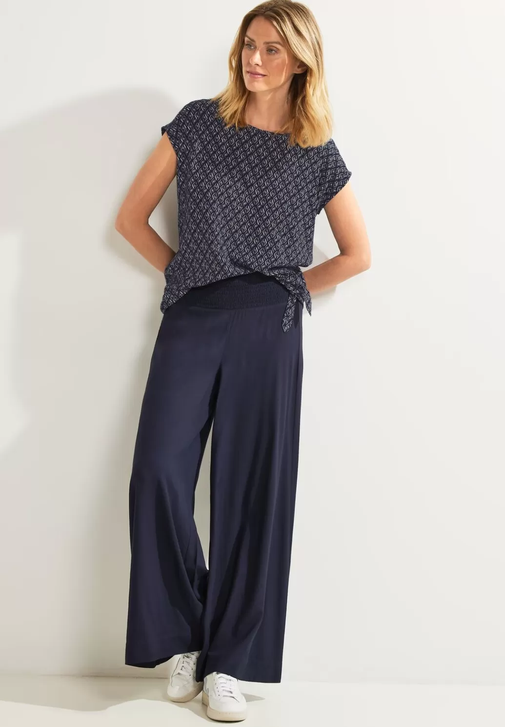 Street One Bluse Mit Knotendetail^Damen Kurzarm Blusen