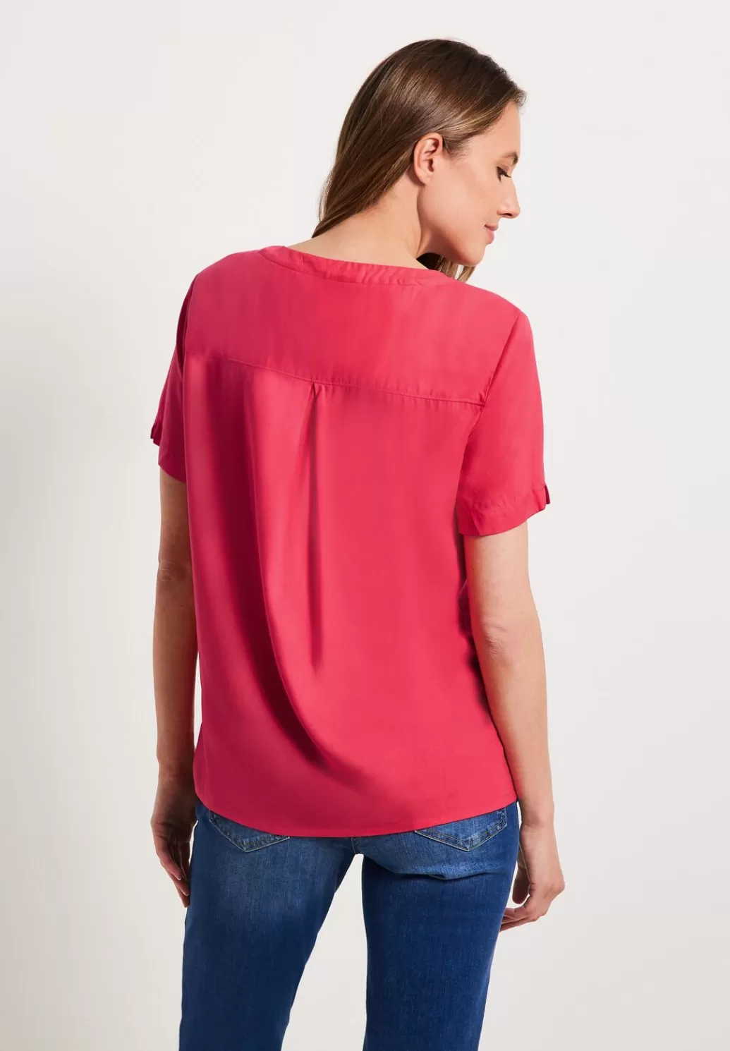 Street One Bluse Mit Knotendetail^Damen Kurzarm Blusen