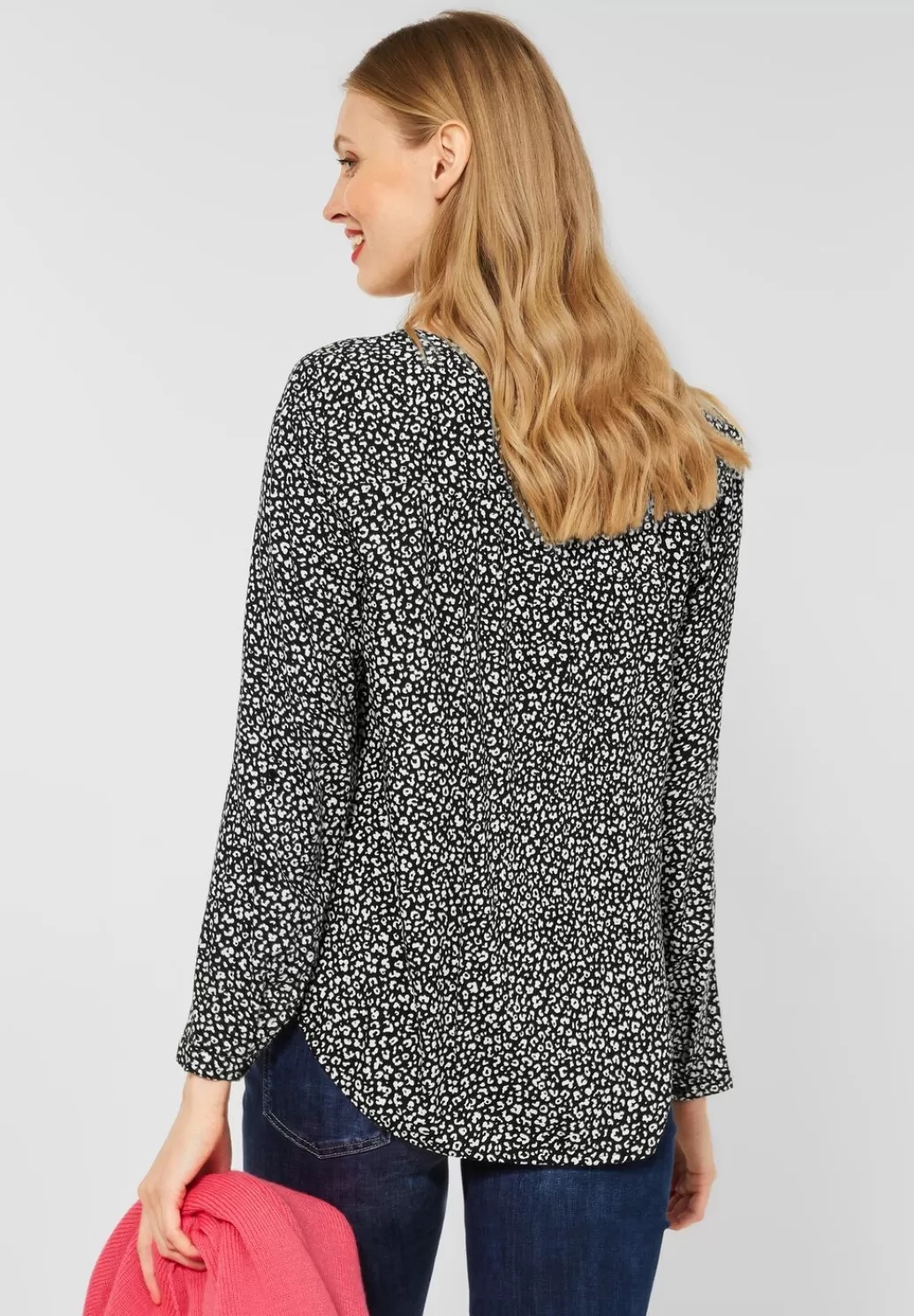 Street One Bluse Mit Minimalprint^Damen Langarm Blusen