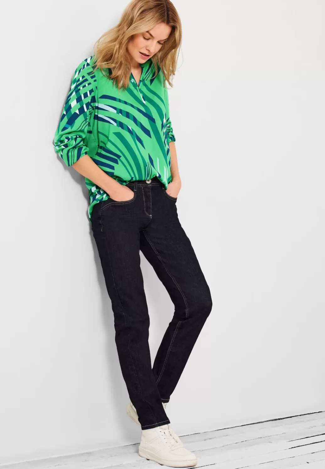 Street One Bluse Mit Print^Damen Langarm Blusen