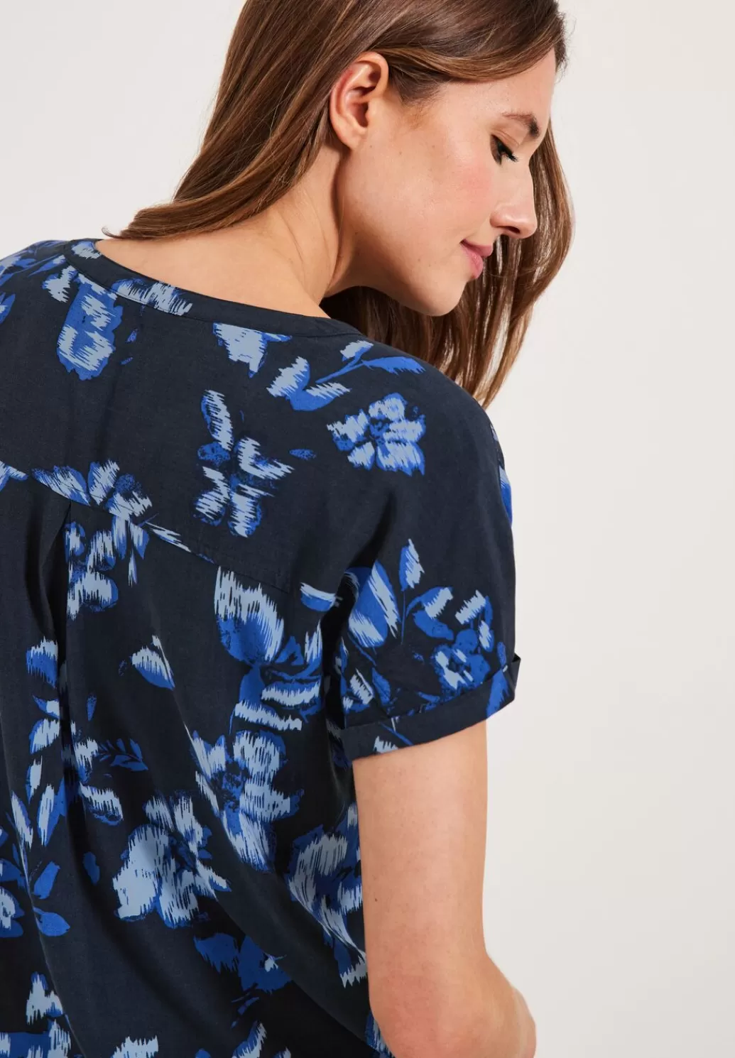 Street One Bluse Mit Print^Damen Kurzarm Blusen