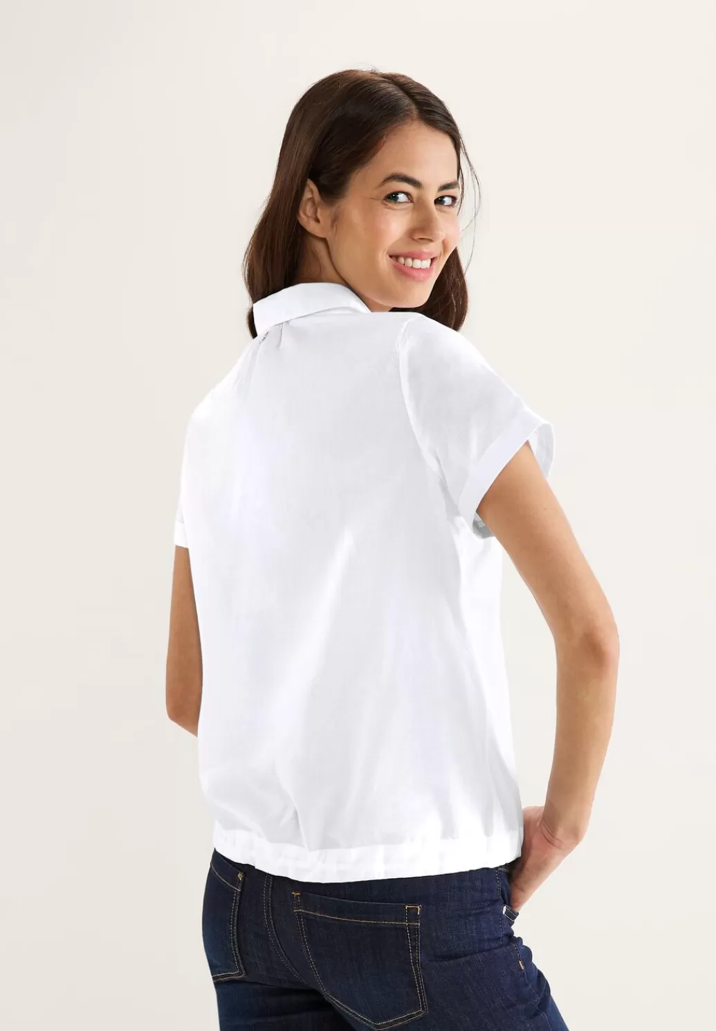 Street One Bluse Mit Schleifendetail^Damen Kurzarm Blusen