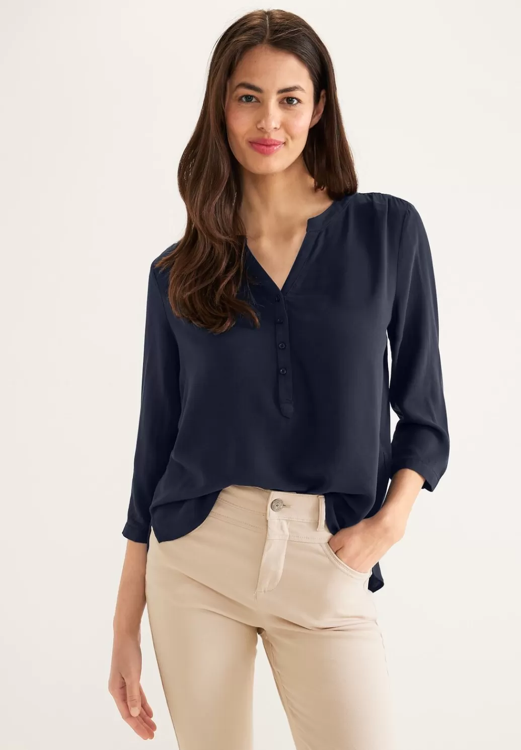 Street One Bluse Mit Spitzendetail^Damen 3/4-Arm Blusen