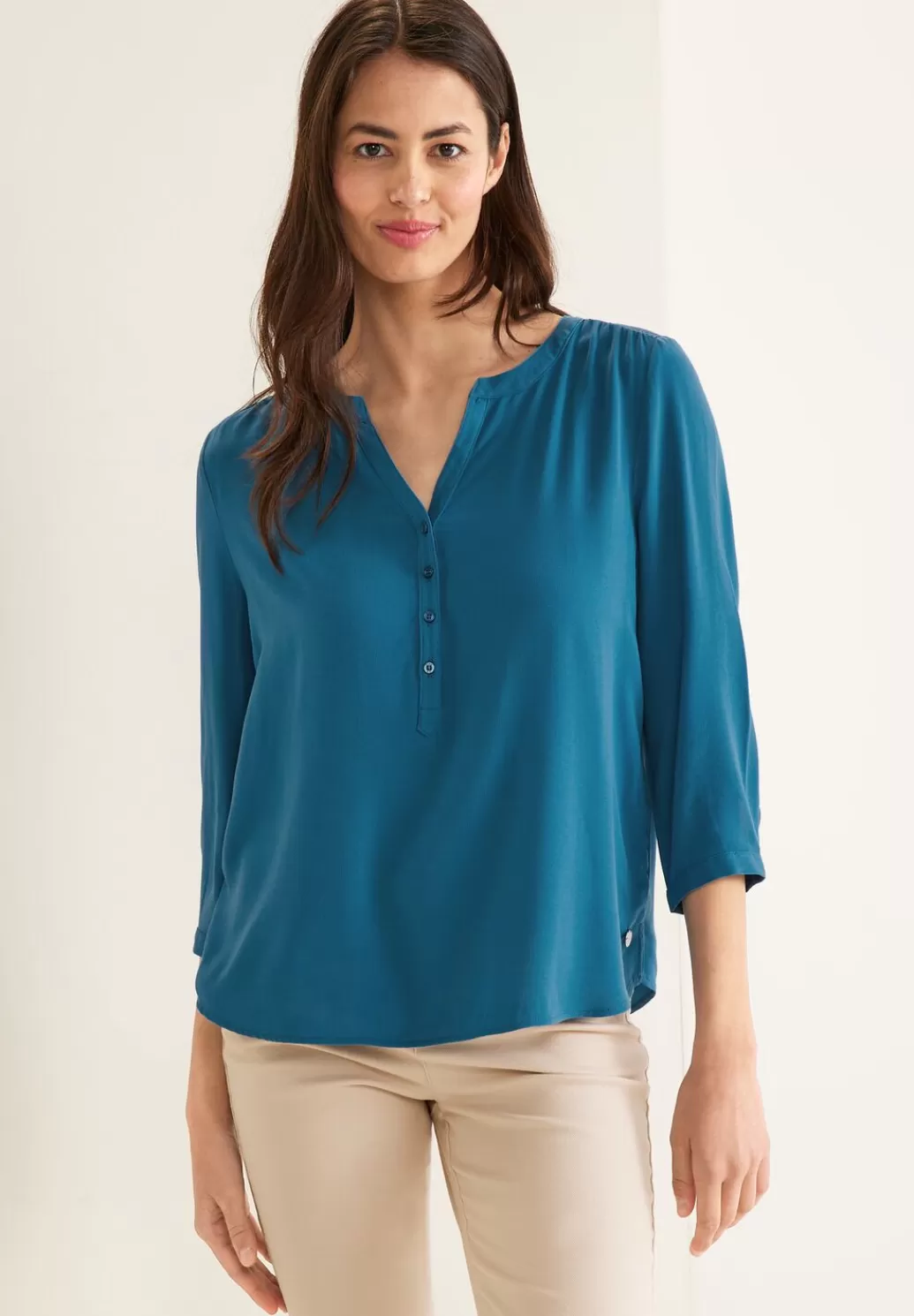 Street One Bluse Mit Spitzendetail^Damen 3/4-Arm Blusen