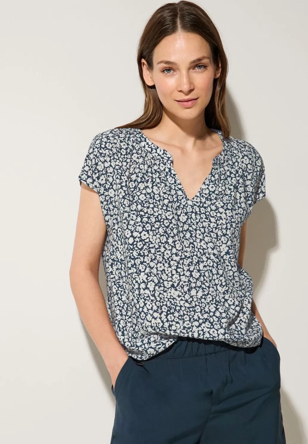 Street One Blusenshirt Mit Print^Damen Kurzarm Blusen