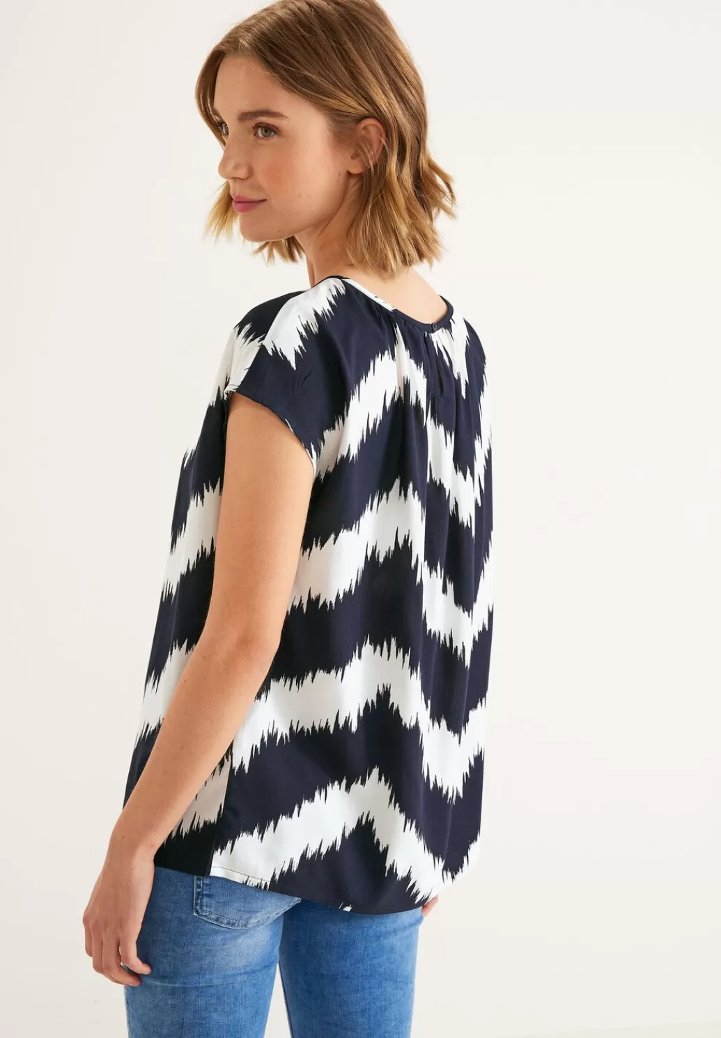 Street One Blusenshirt Mit Print^Damen Kurzarm Blusen