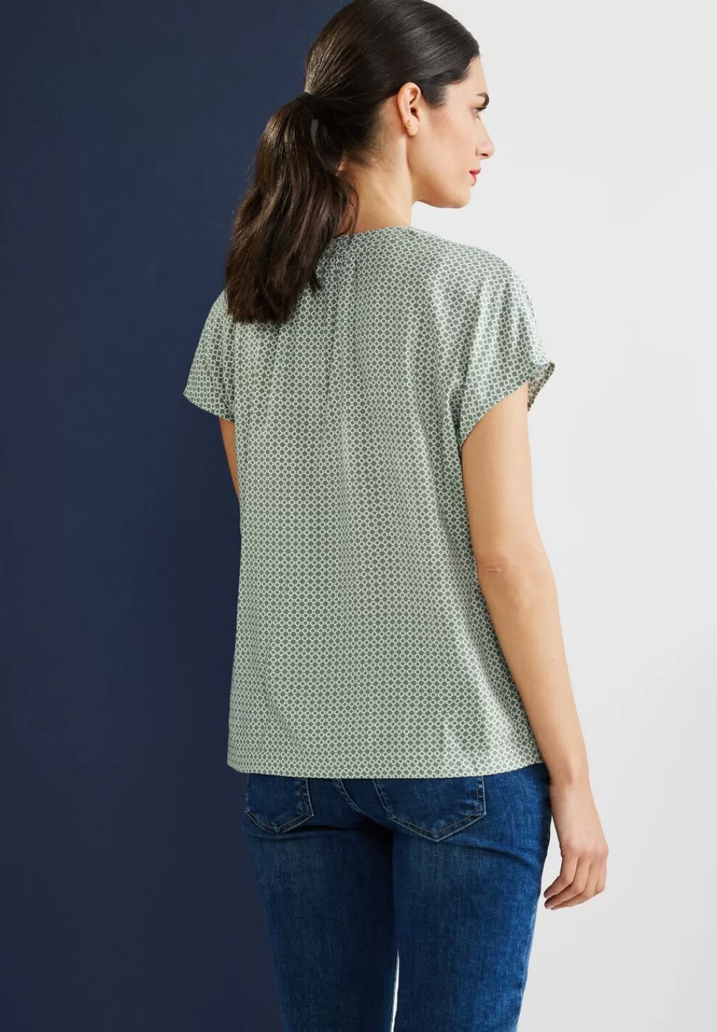 Street One Blusenshirt Mit Print^Damen Kurzarm Blusen