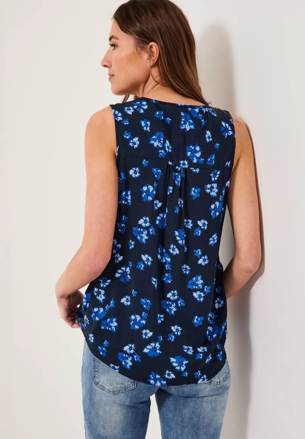 Street One Blusentop Mit Print^Damen Armellose Blusen