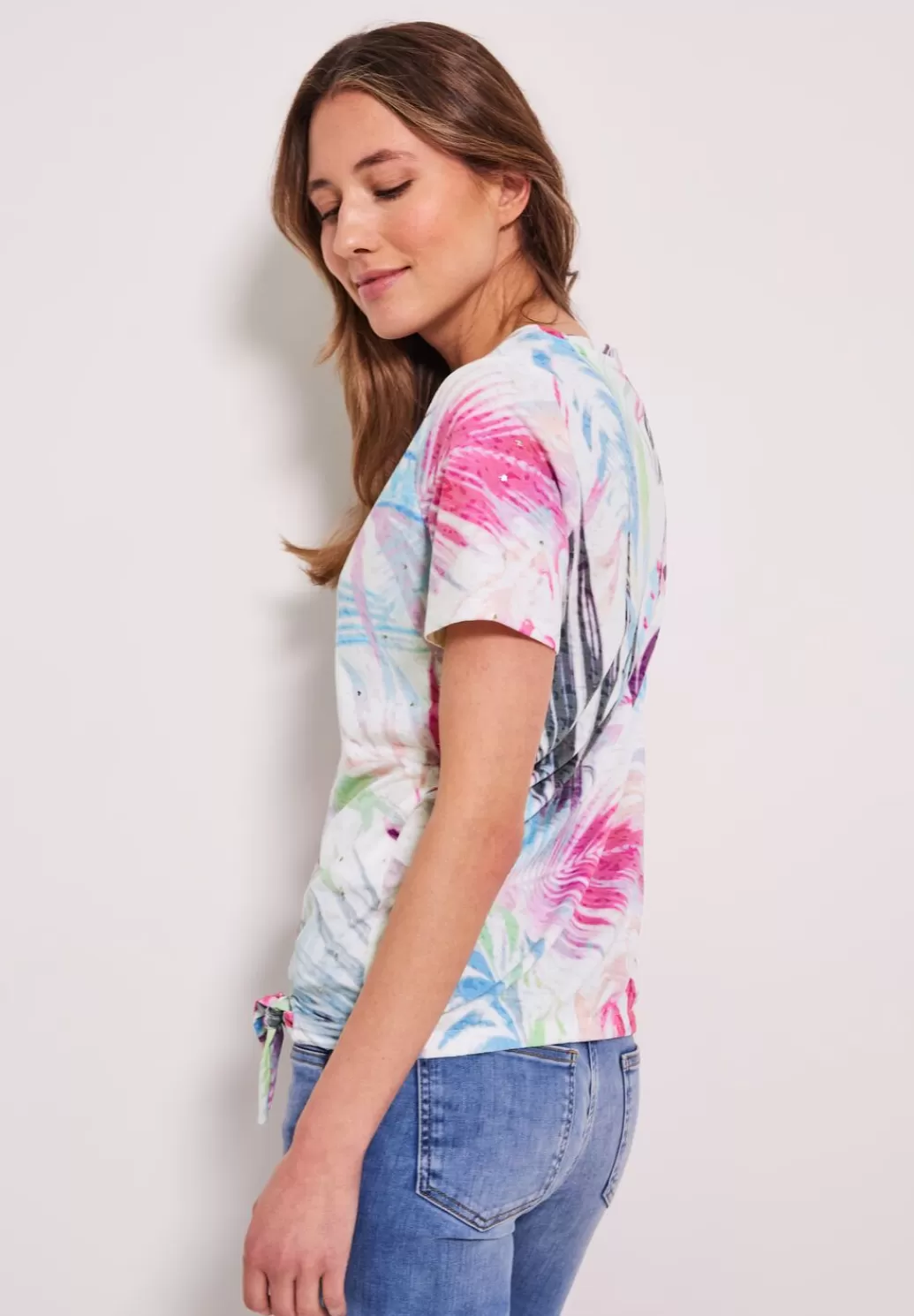 Street One Burn Out Print Shirt^Damen Shirts