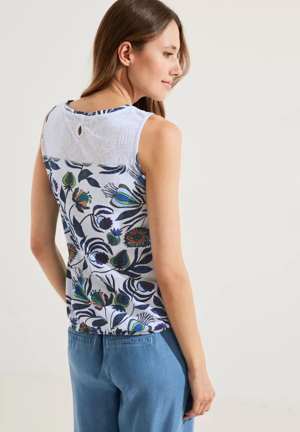 Street One Burn Out Top^Damen Tops