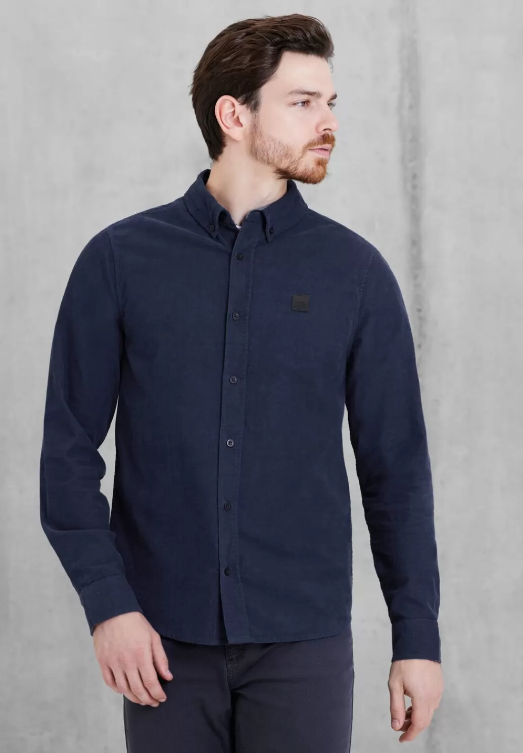 Street One Button-Down Cordhemd^Herren Hemden