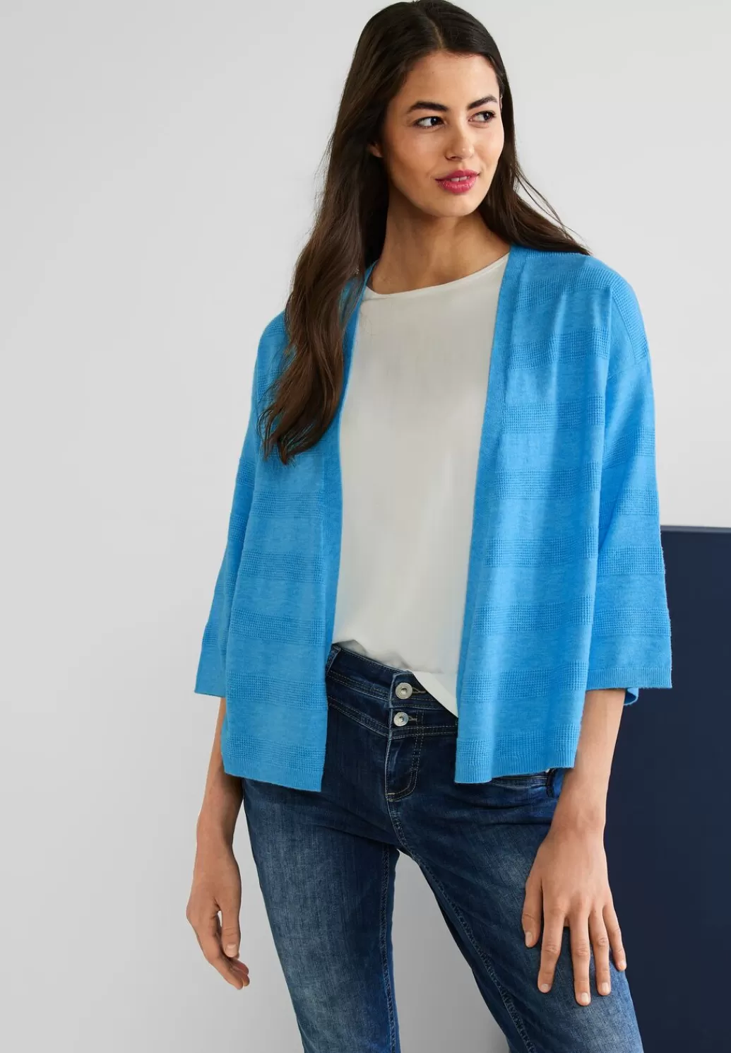 Street One Cardigan In Kimono Form^Damen Strickjacken