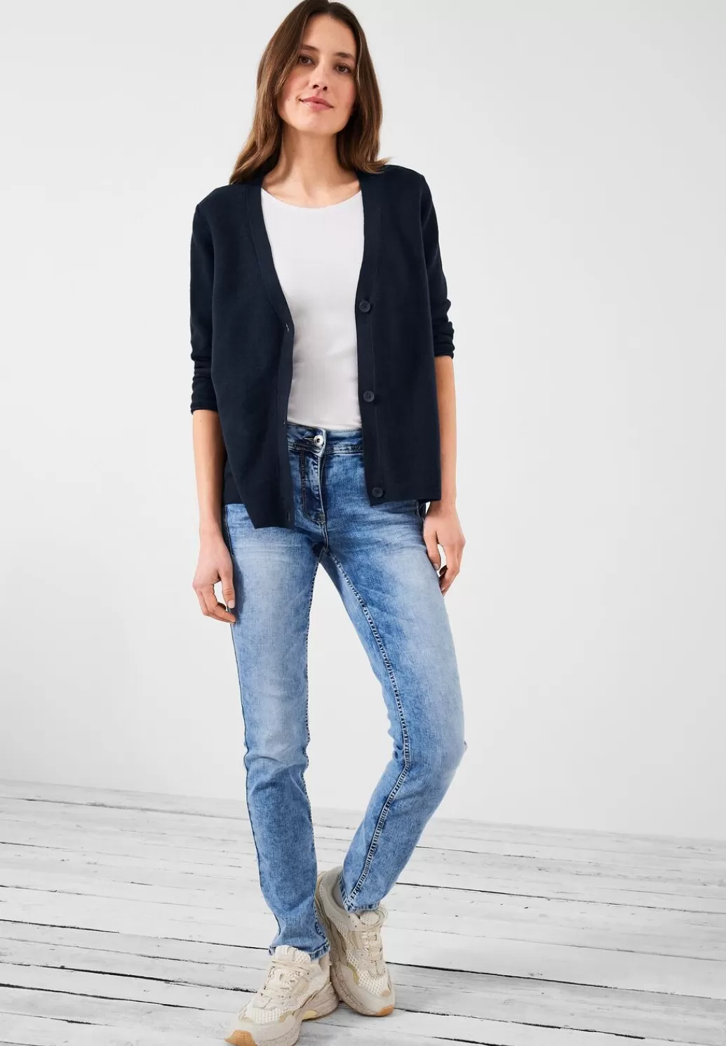 Street One Cardigan Mit 3/4 Armel^Damen Strickjacken