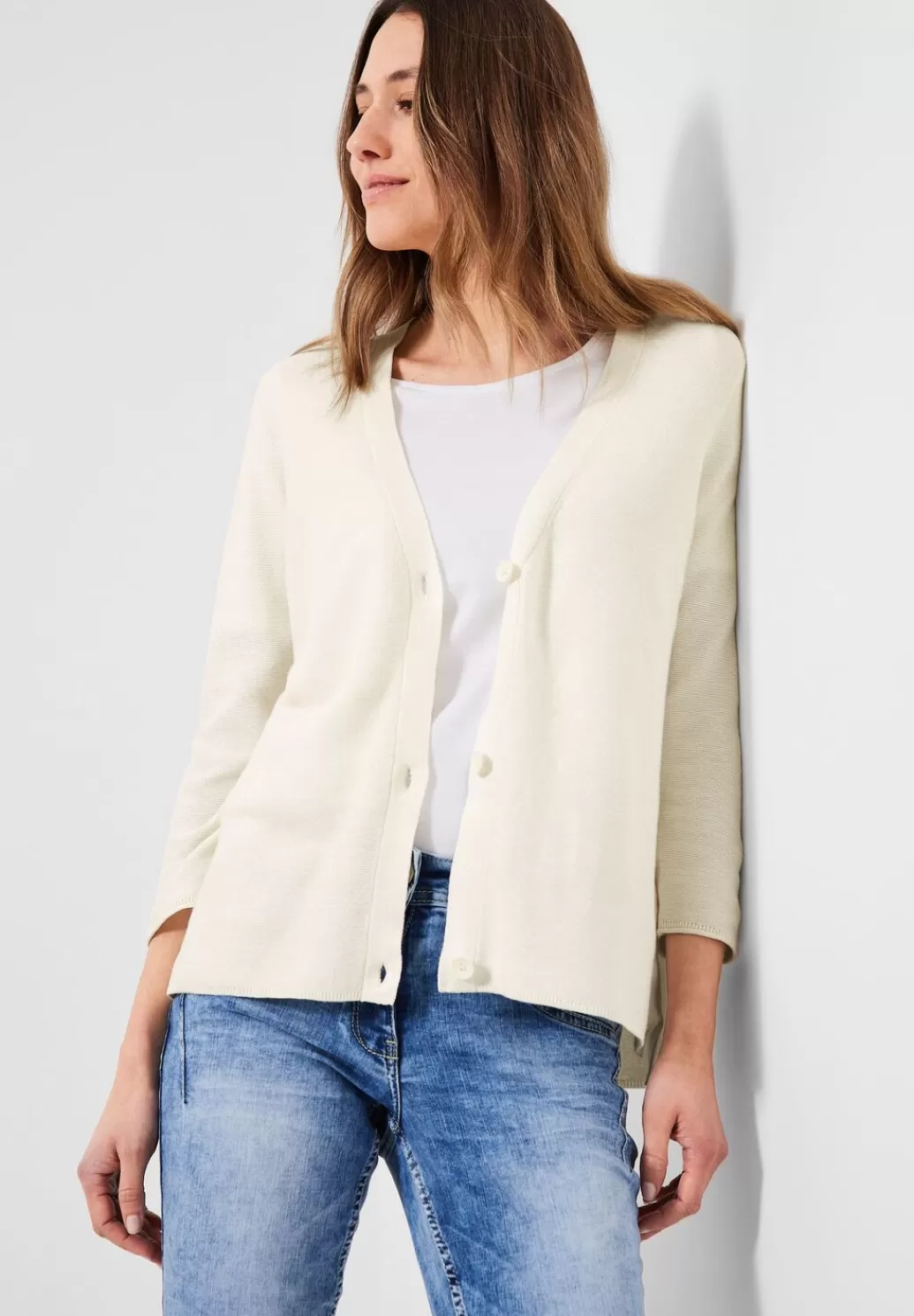 Street One Cardigan Mit 3/4 Armel^Damen Strickjacken