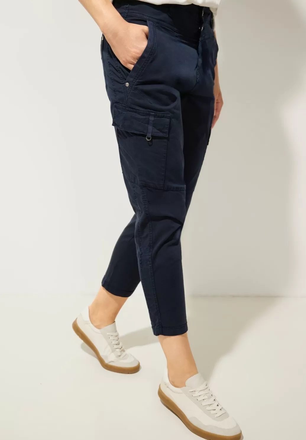 Street One Cargo Loose Fit Mom Hose^Damen Lange Hosen