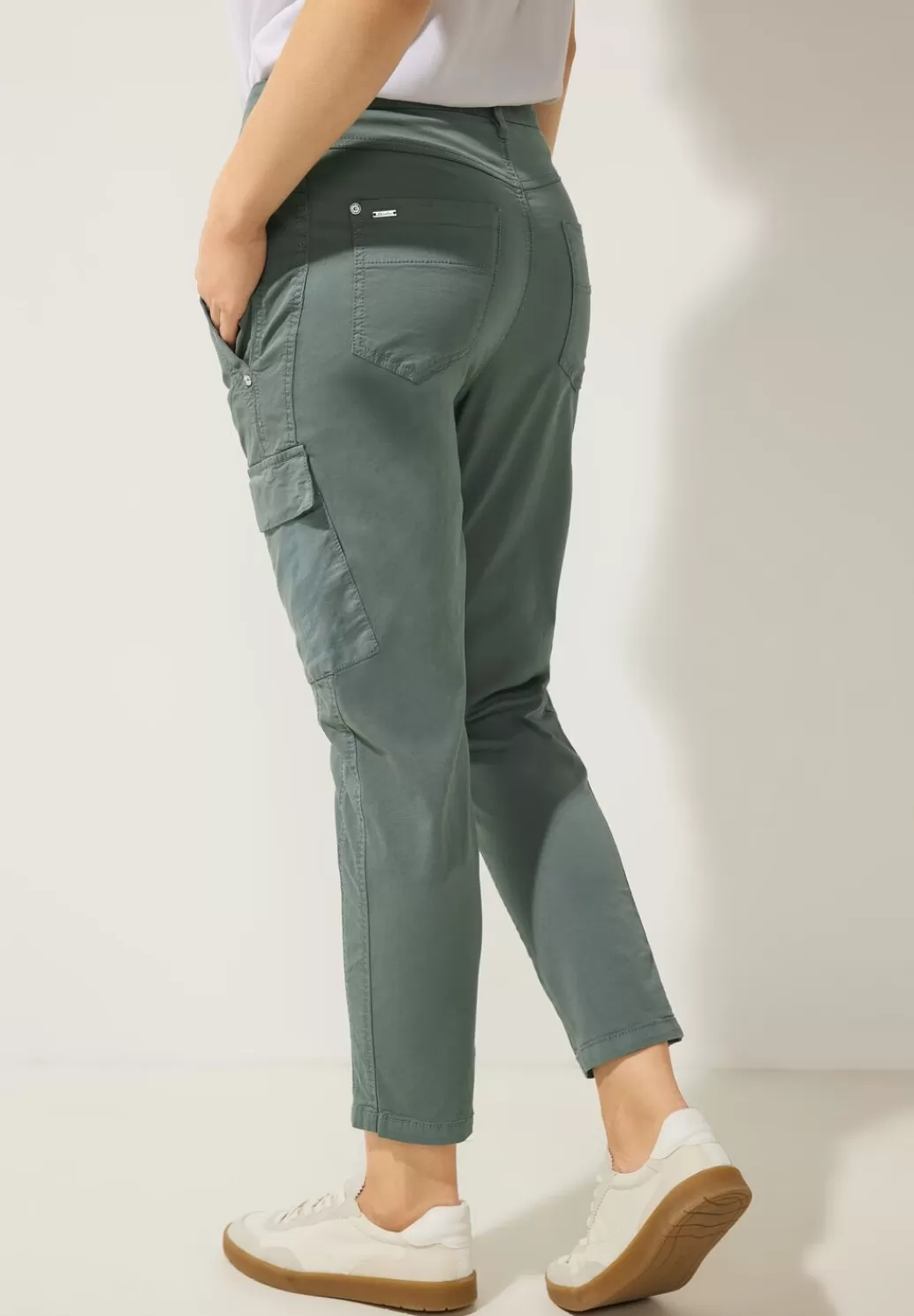 Street One Cargo Loose Fit Mom Hose^Damen Lange Hosen