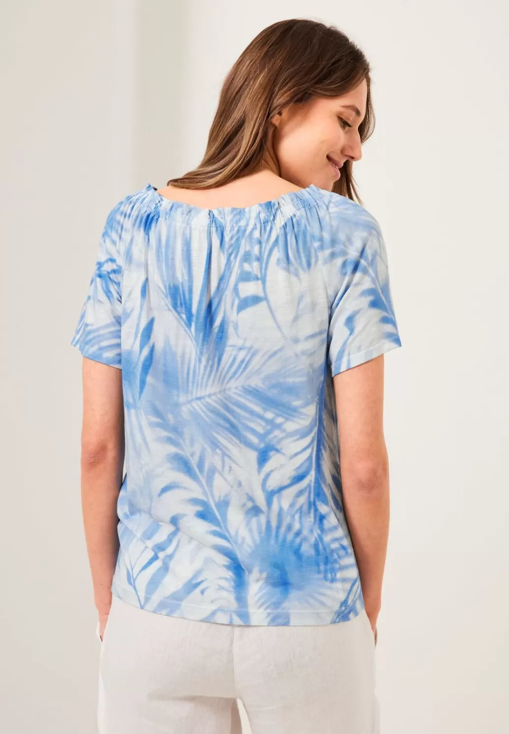 Street One Carmenshirt Mit Blatterprint^Damen Shirts