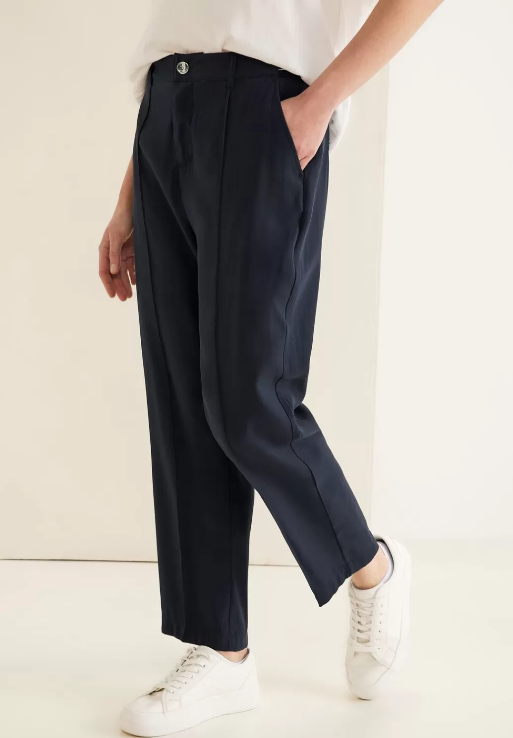 Street One Casual Fit Chinohose^Damen Lange Hosen