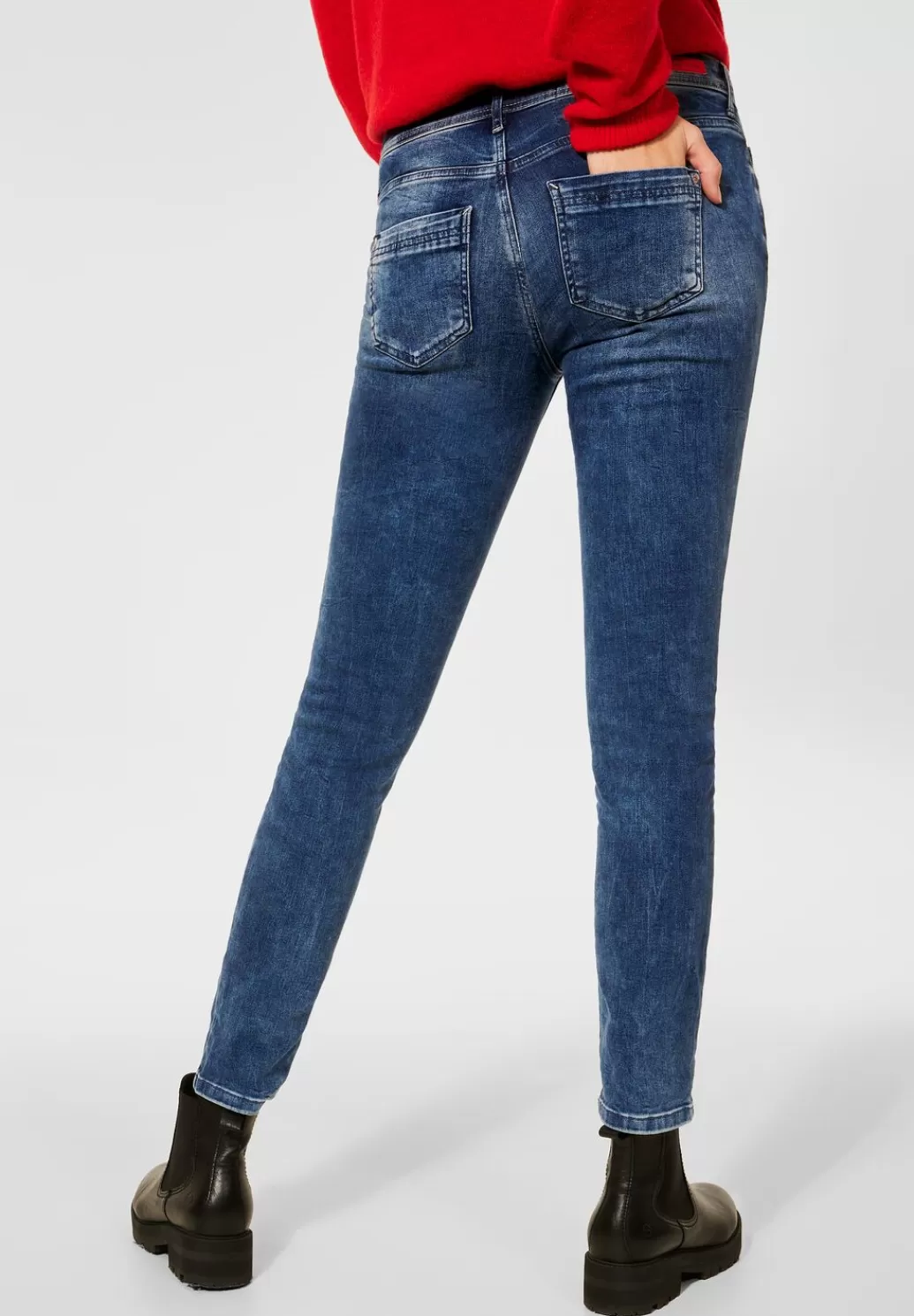 Street One Casual Fit Denim^Damen Lange Jeans