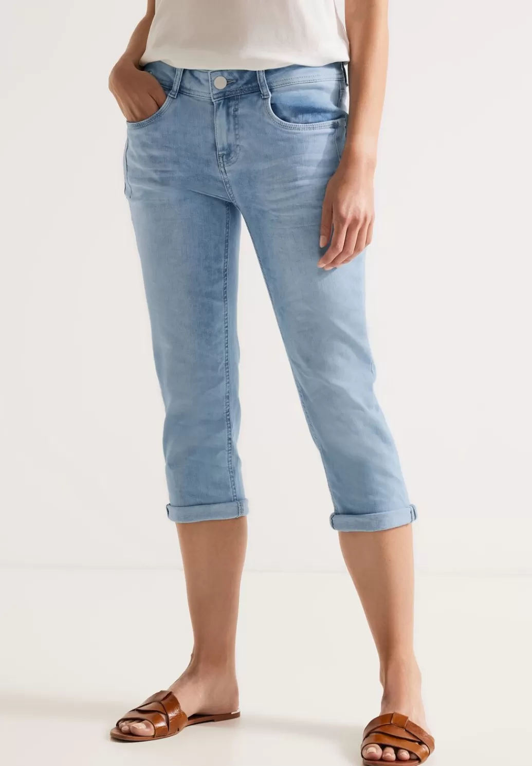 Street One Casual Fit Hose In 3/4^Damen 3/4 Jeans