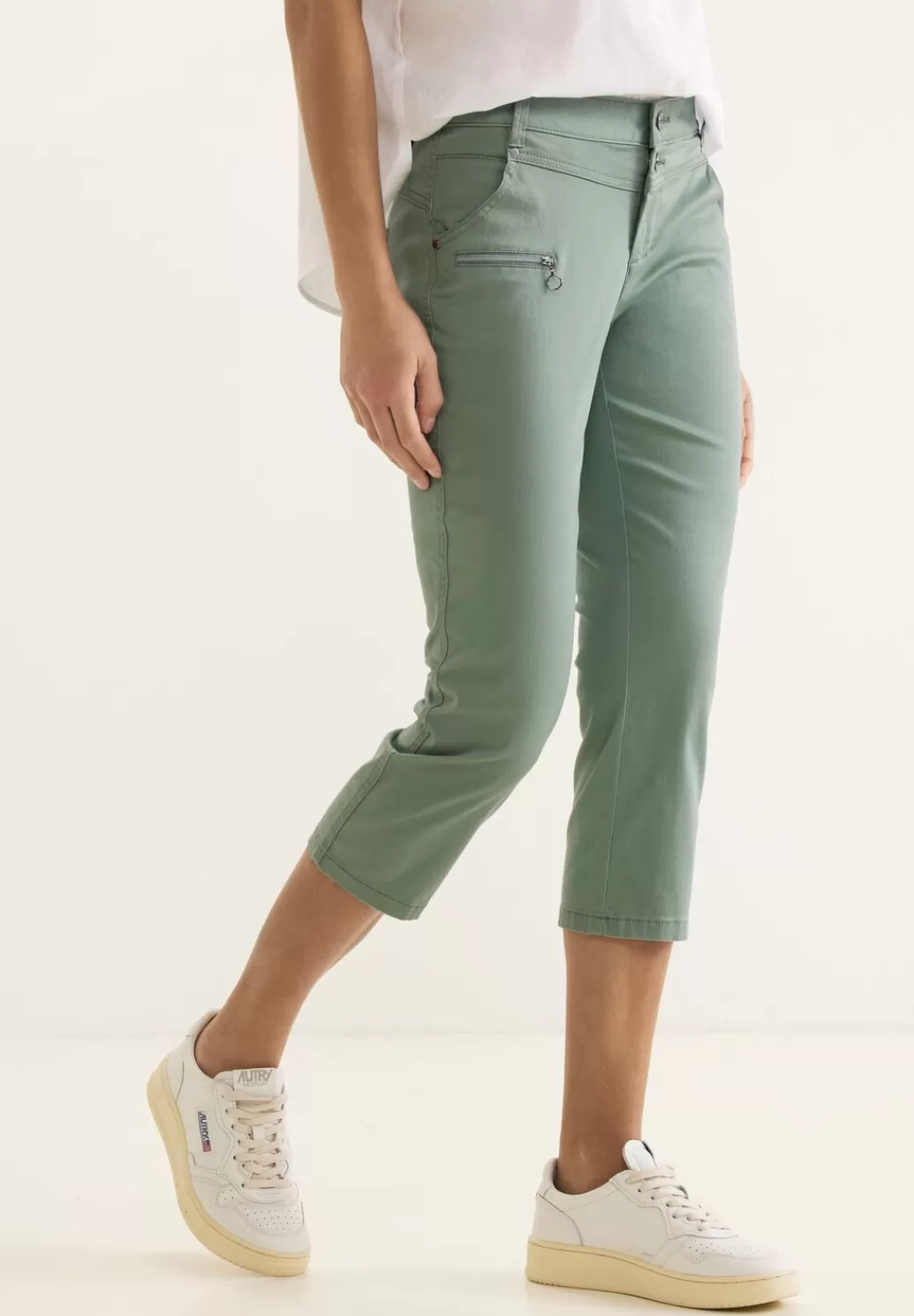 Street One Casual Fit Hose In 3/4 Lange^Damen 3/4 Hosen