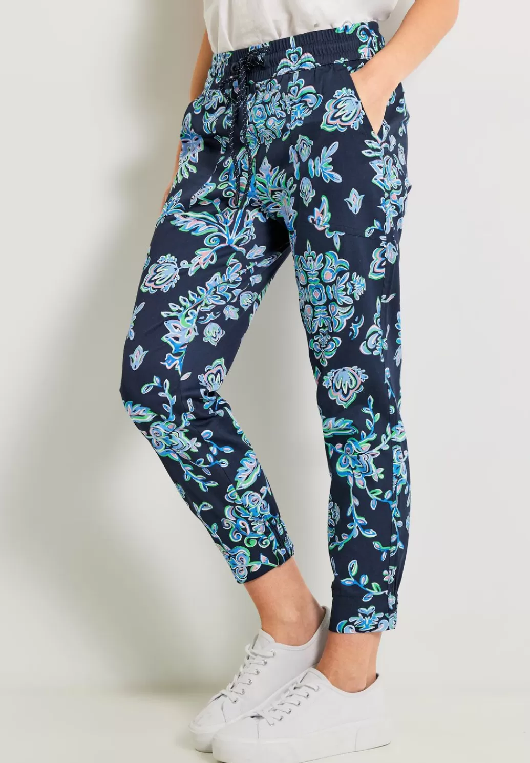 Street One Casual Fit Hose Mit Print^Damen 7/8 Hosen