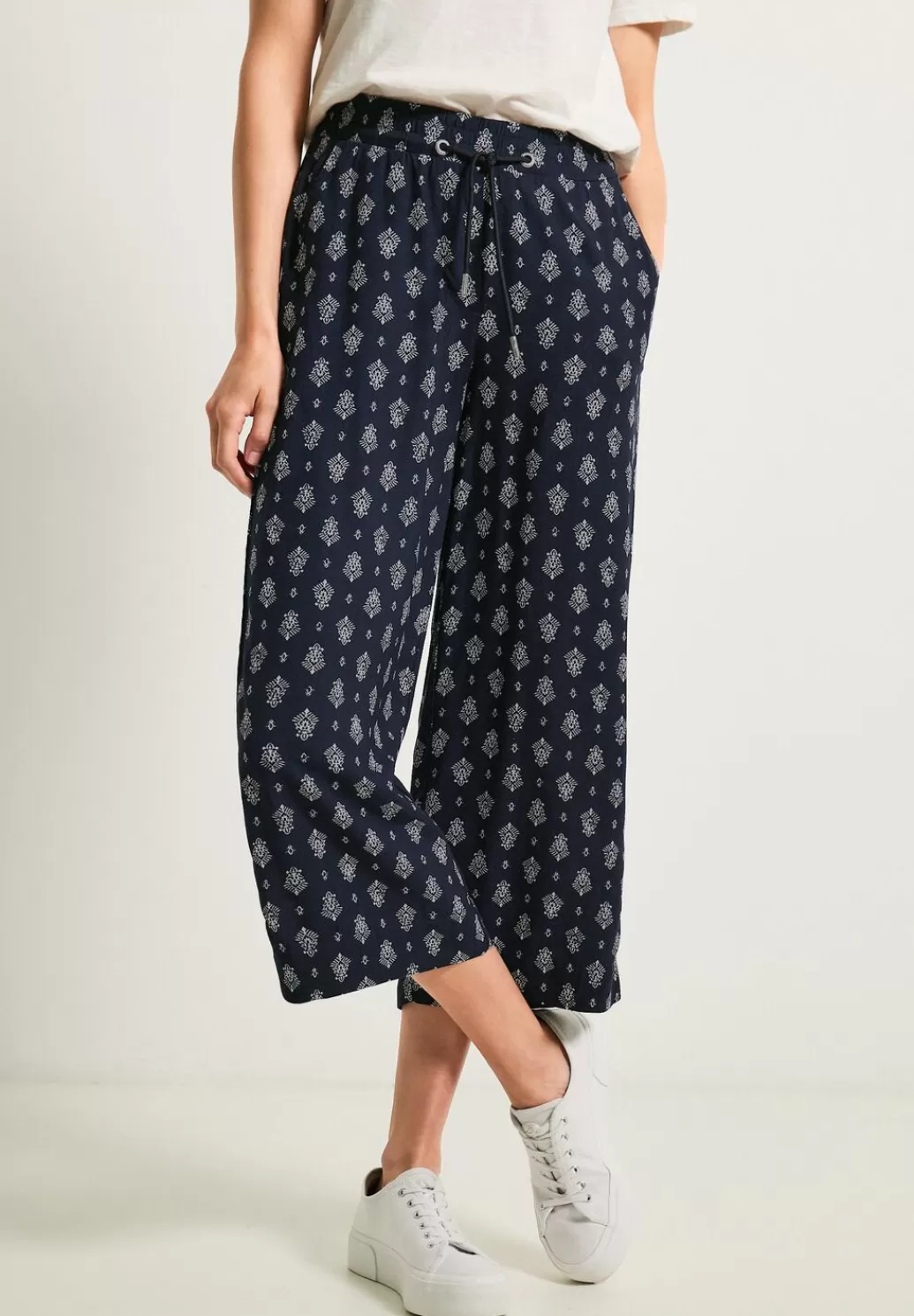 Street One Casual Fit Hose Mit Print^Damen 3/4 Hosen