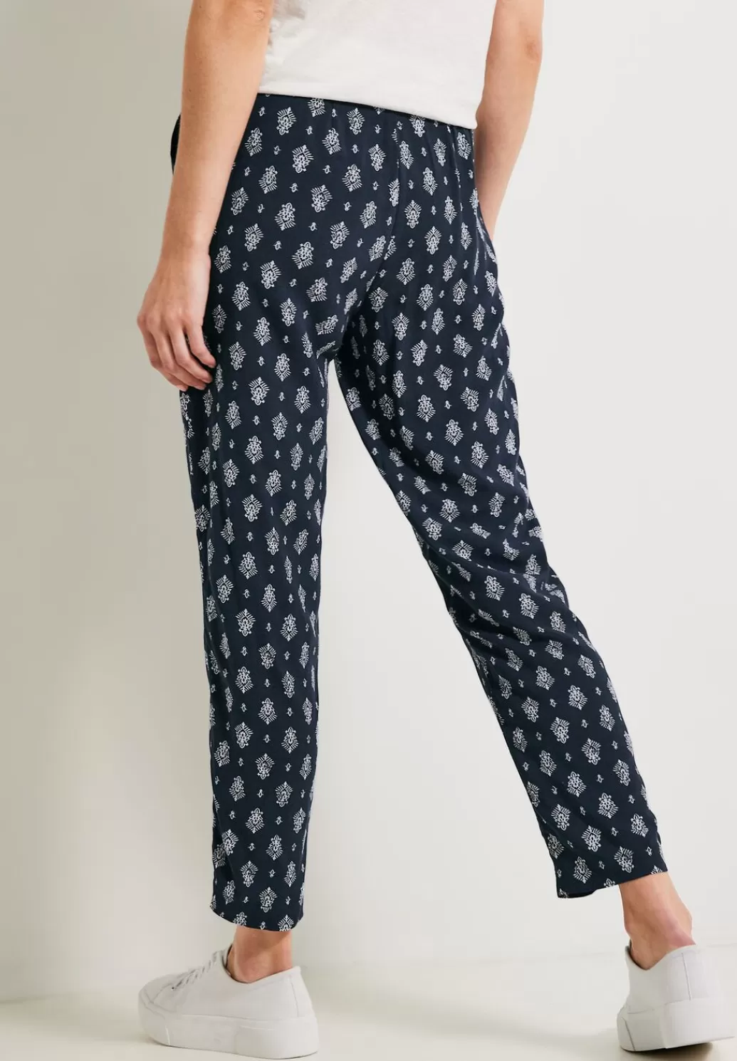 Street One Casual Fit Hose Mit Print^Damen Lange Hosen