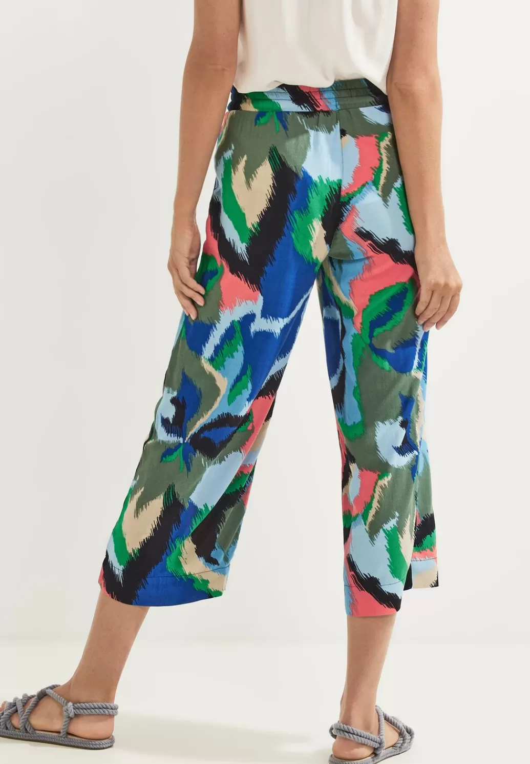 Street One Casual Fit Hose Mit Print^Damen 3/4 Hosen