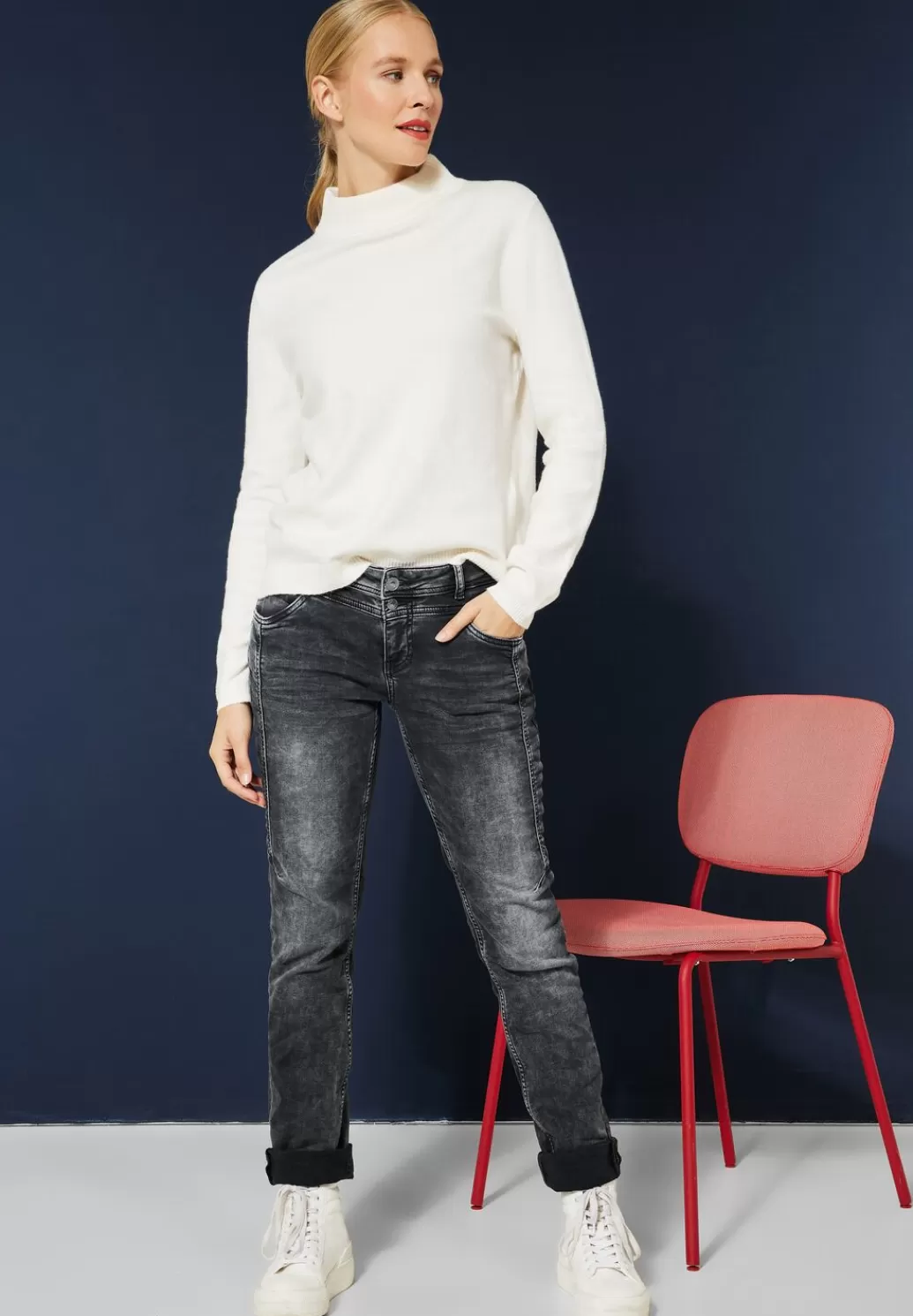 Street One Casual Fit Jeans^Damen Lange Jeans