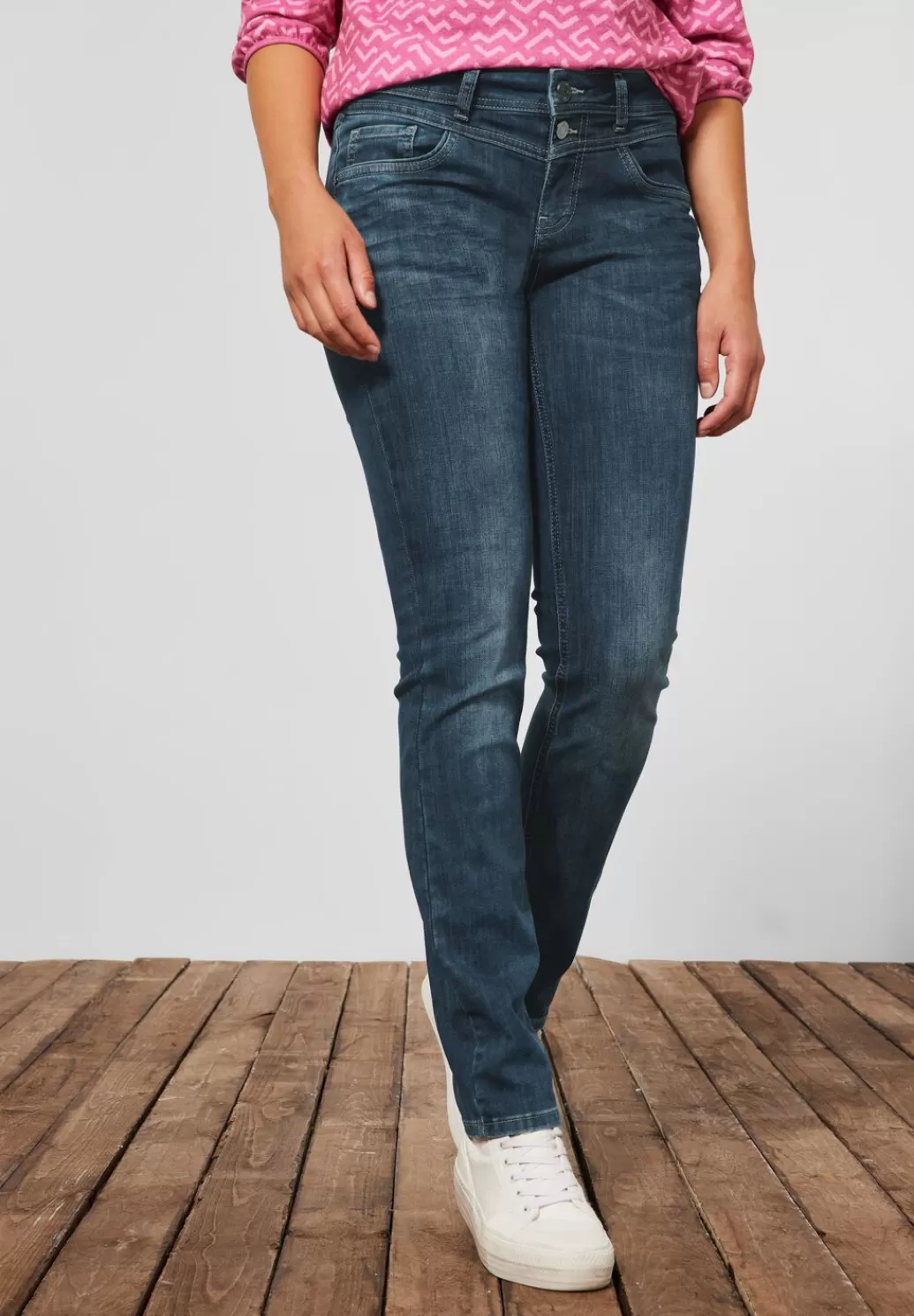 Street One Casual Fit Jeans^Damen Lange Jeans