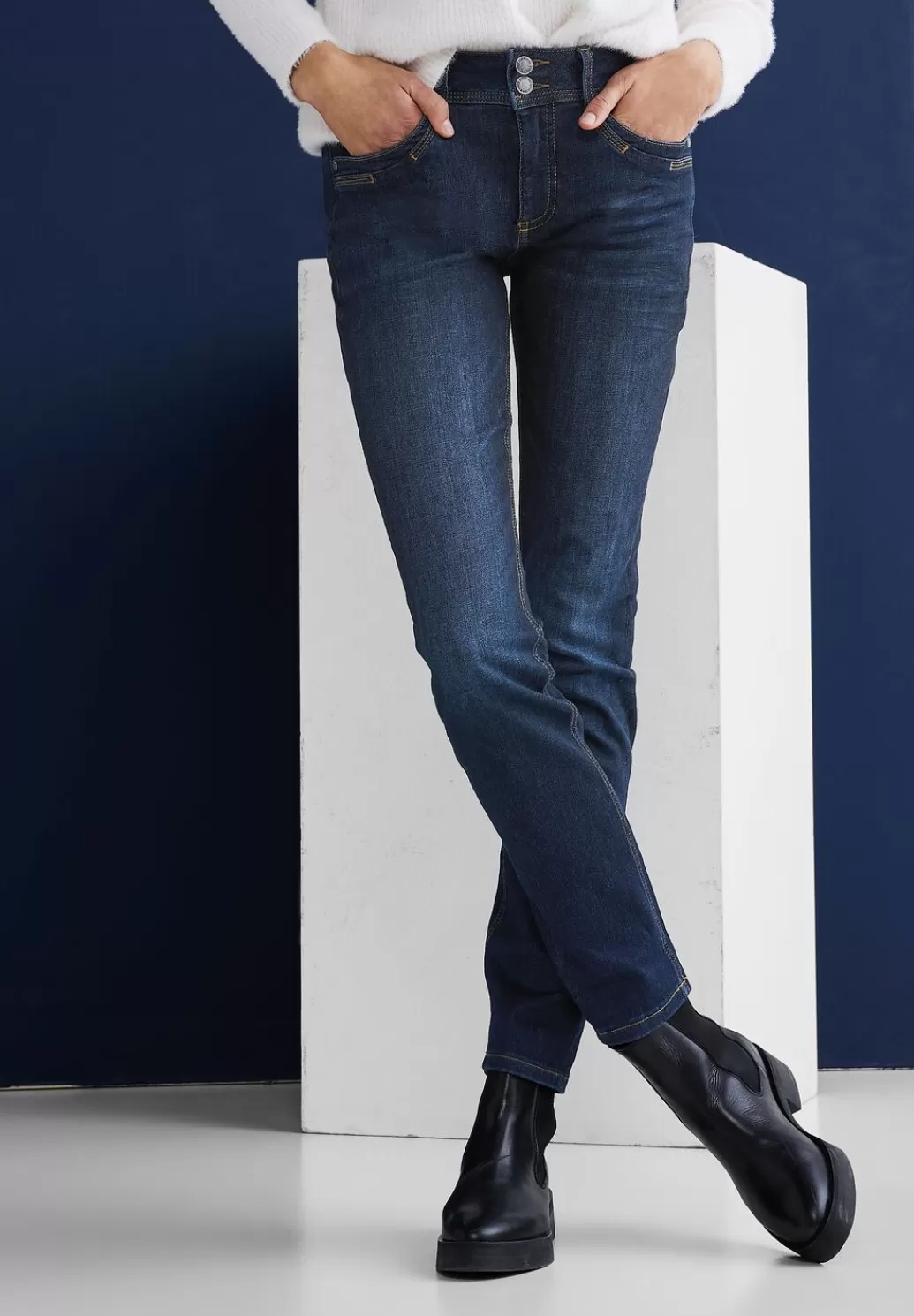 Street One Casual Fit Jeans^Damen Lange Jeans