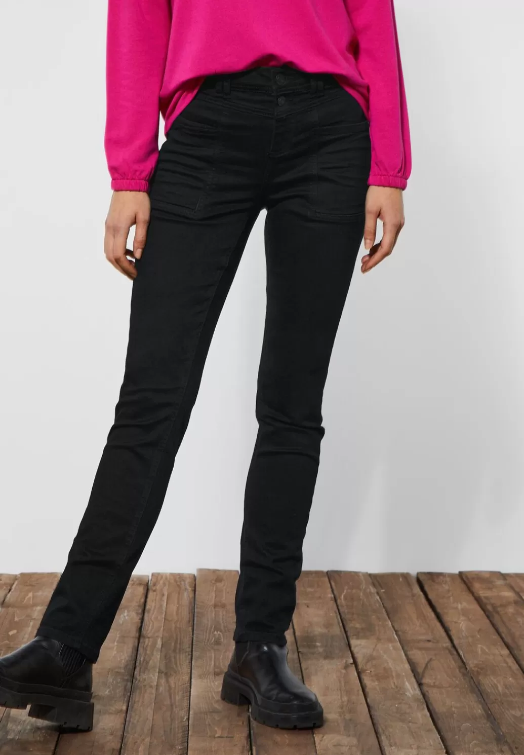 Street One Casual Fit Jeans^Damen Lange Jeans