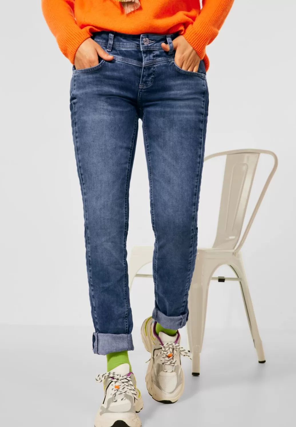 Street One Casual Fit Jeans^Damen Lange Jeans