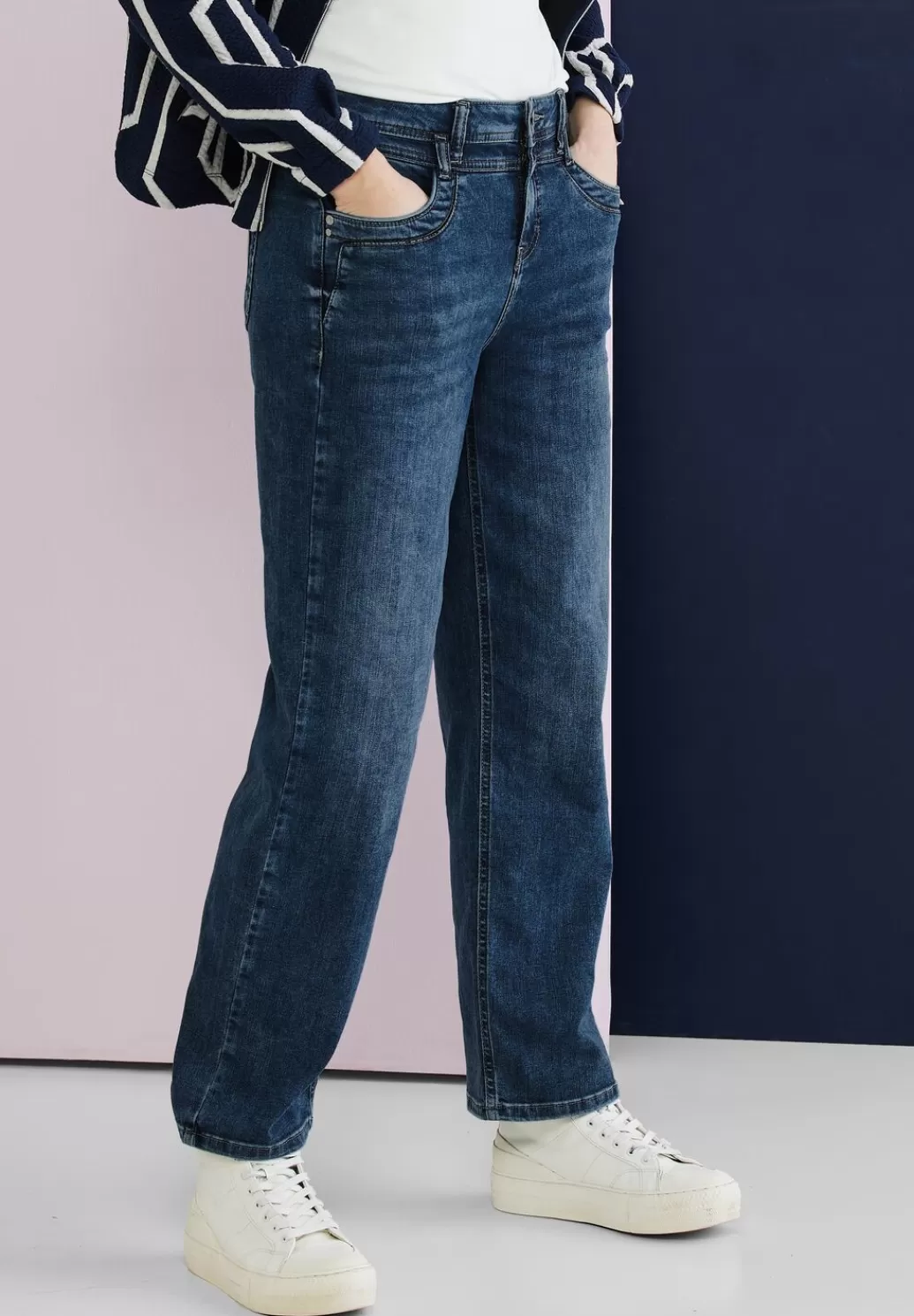 Street One Casual Fit Jeans^Damen Lange Jeans