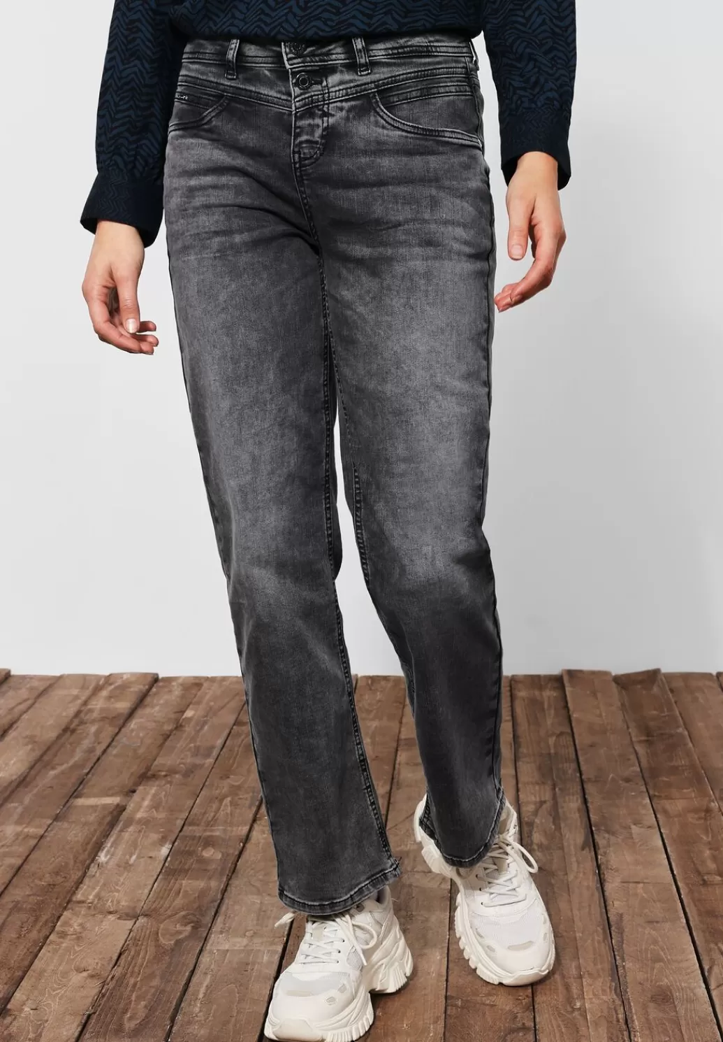 Street One Casual Fit Jeans^Damen Lange Jeans