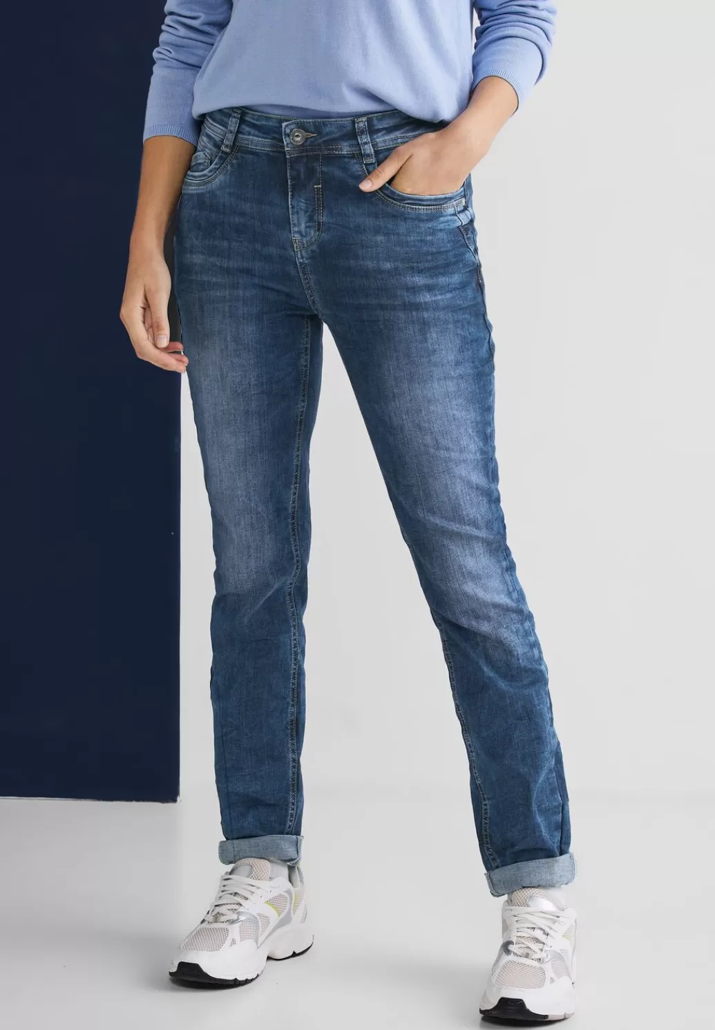 Street One Casual Fit Jeans^Damen Lange Jeans