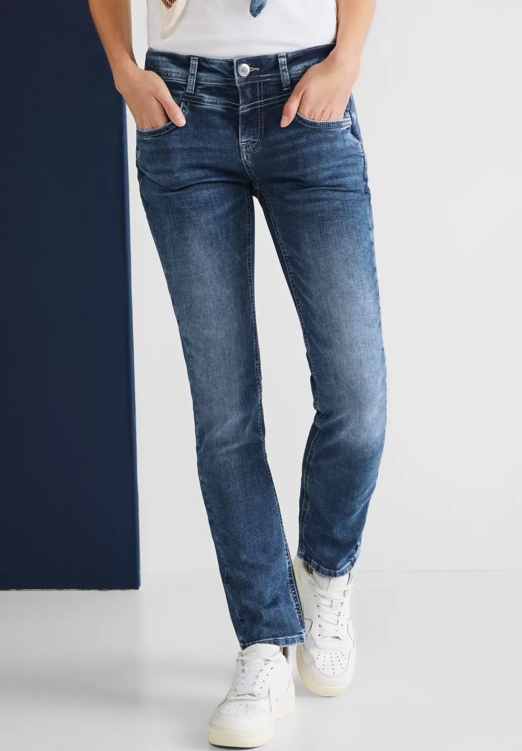 Street One Casual Fit Jeans^Damen Lange Jeans