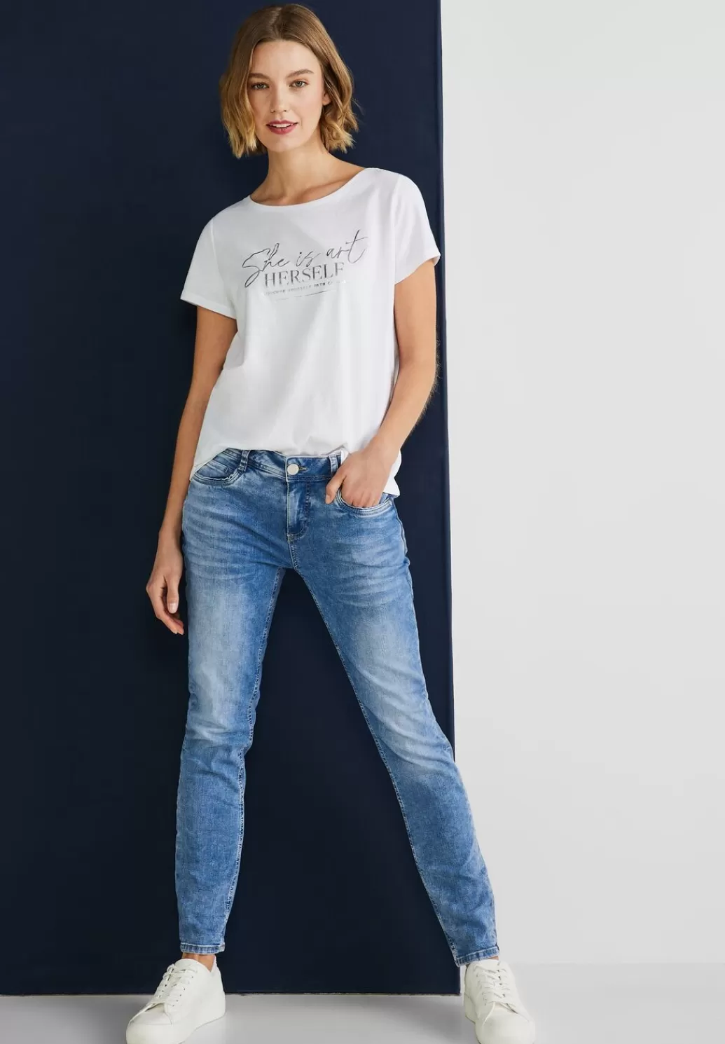 Street One Casual Fit Jeans^Damen Lange Jeans