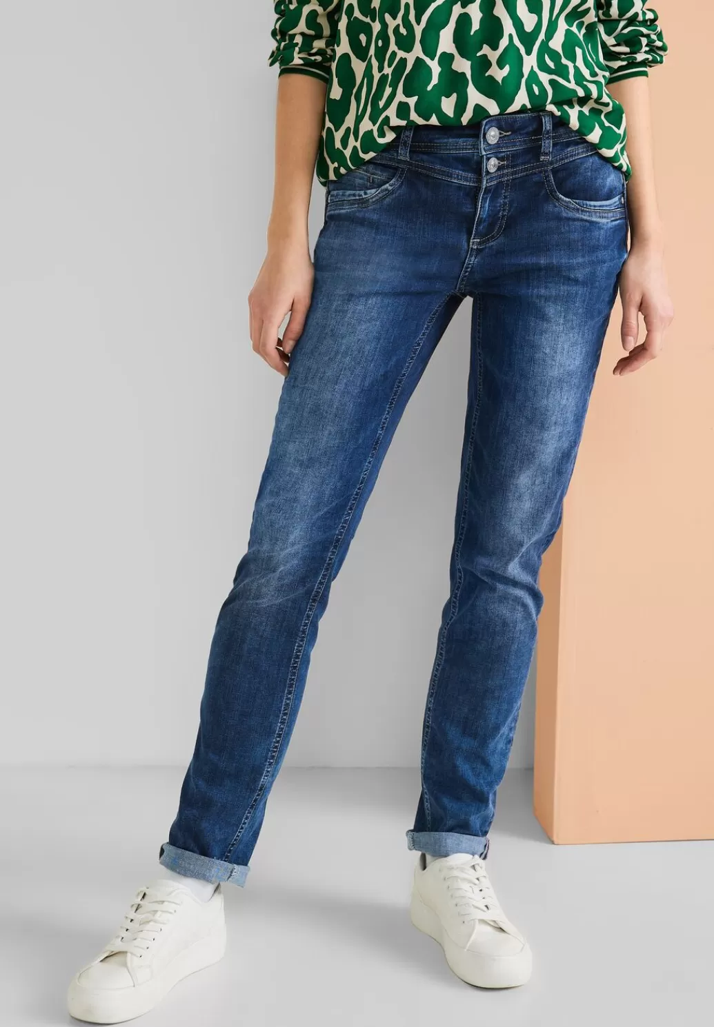 Street One Casual Fit Jeans^Damen Lange Jeans