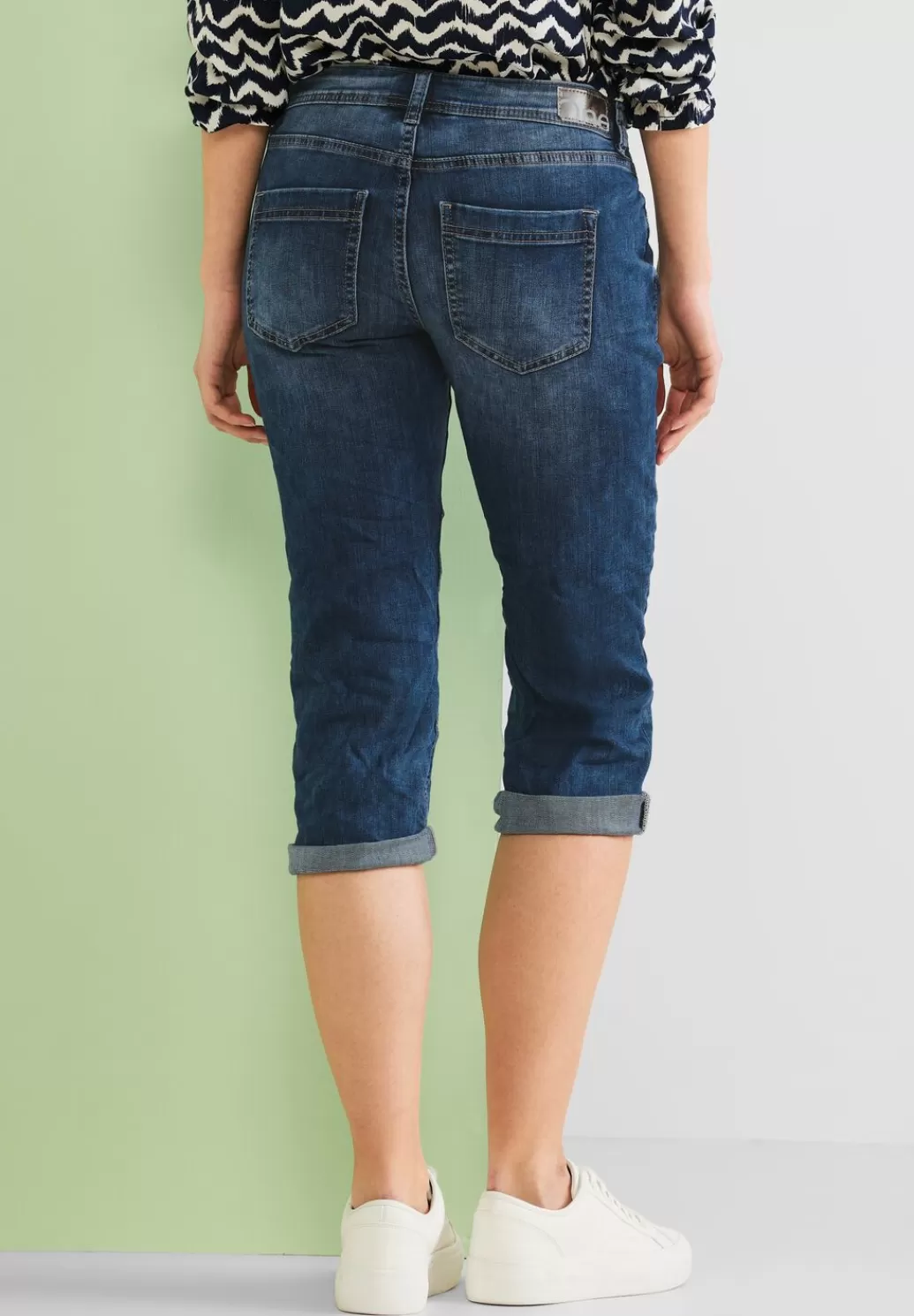 Street One Casual Fit Jeans In 3/4^Damen 3/4 Jeans