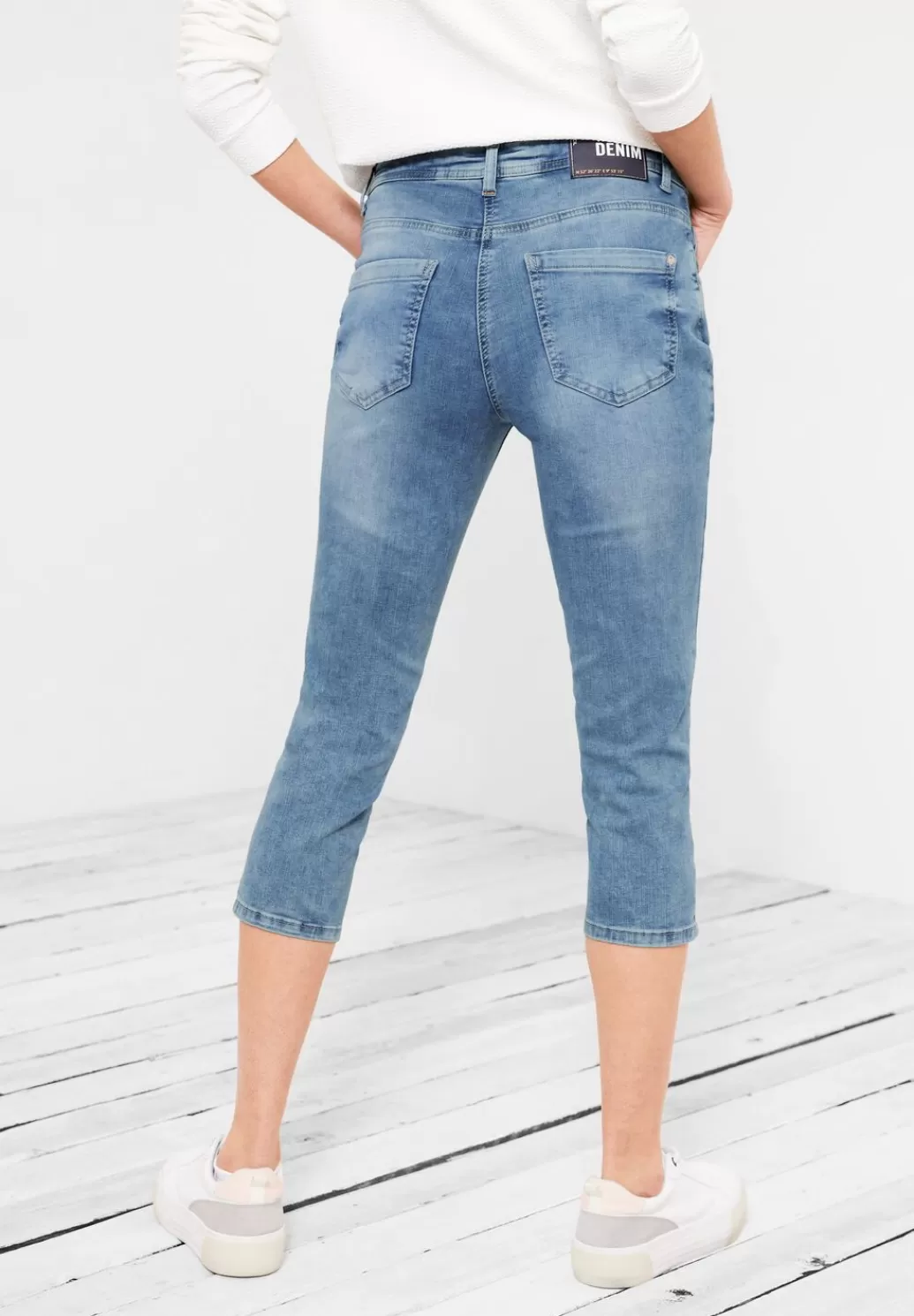 Street One Casual Fit Jeans In 3/4^Damen 3/4 Jeans