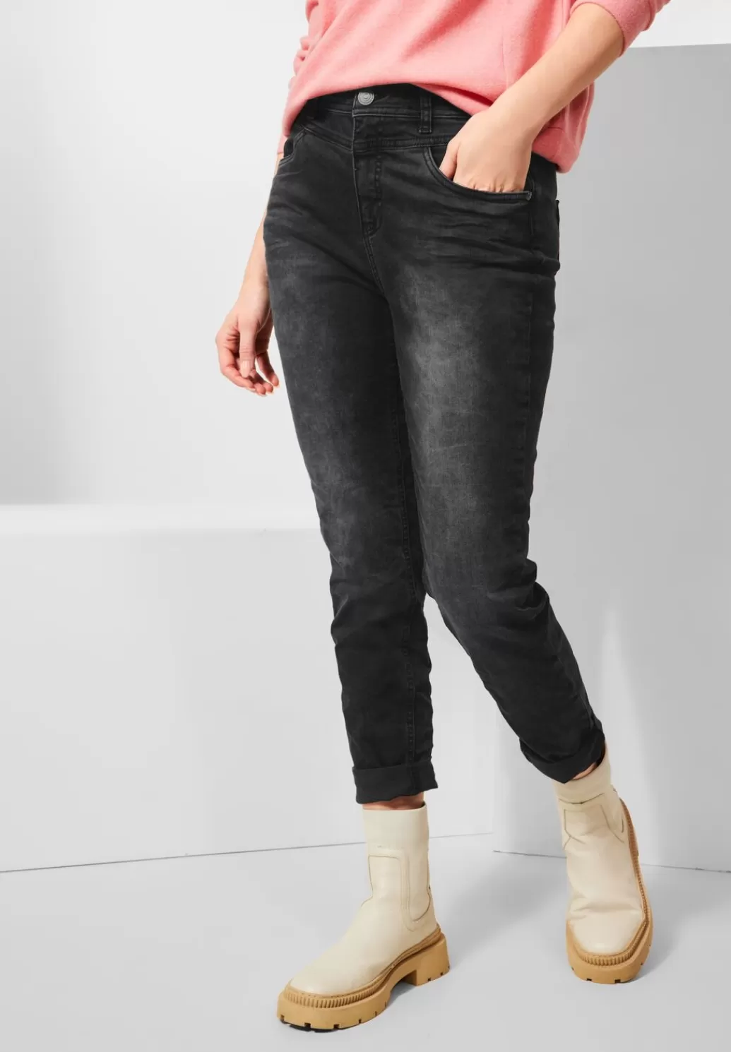 Street One Casual Fit Mom Jeans^Damen Lange Jeans