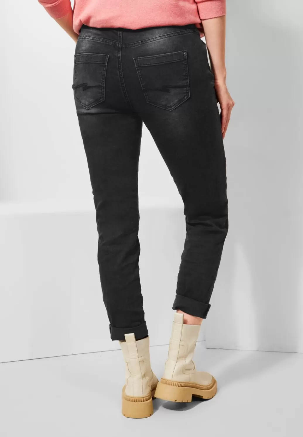 Street One Casual Fit Mom Jeans^Damen Lange Jeans