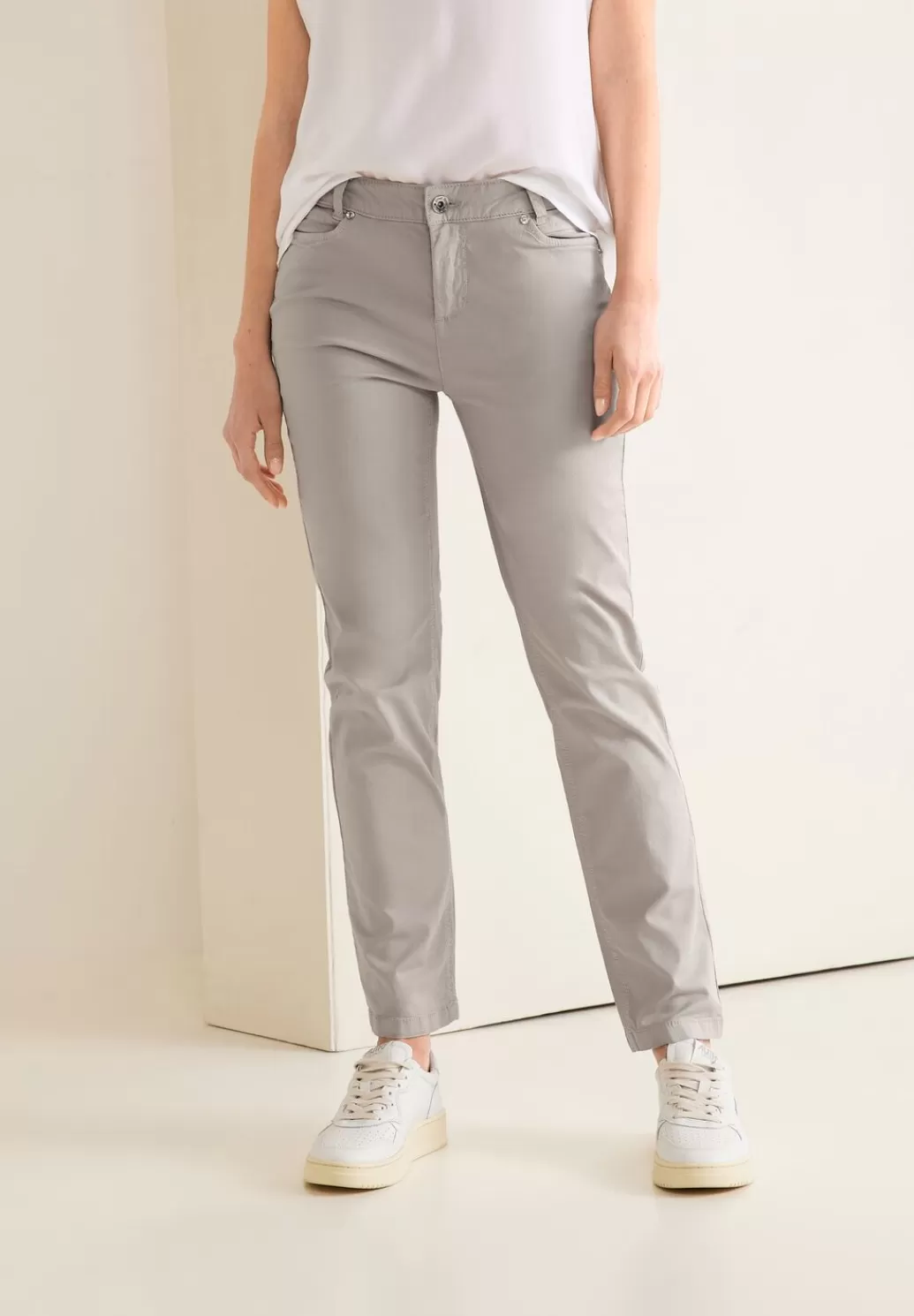 Street One Casual Fit Twillhose^Damen Lange Hosen