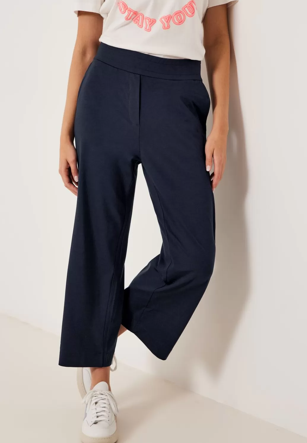 Street One Casual Fit Wide Leg Hose^Damen Lange Hosen