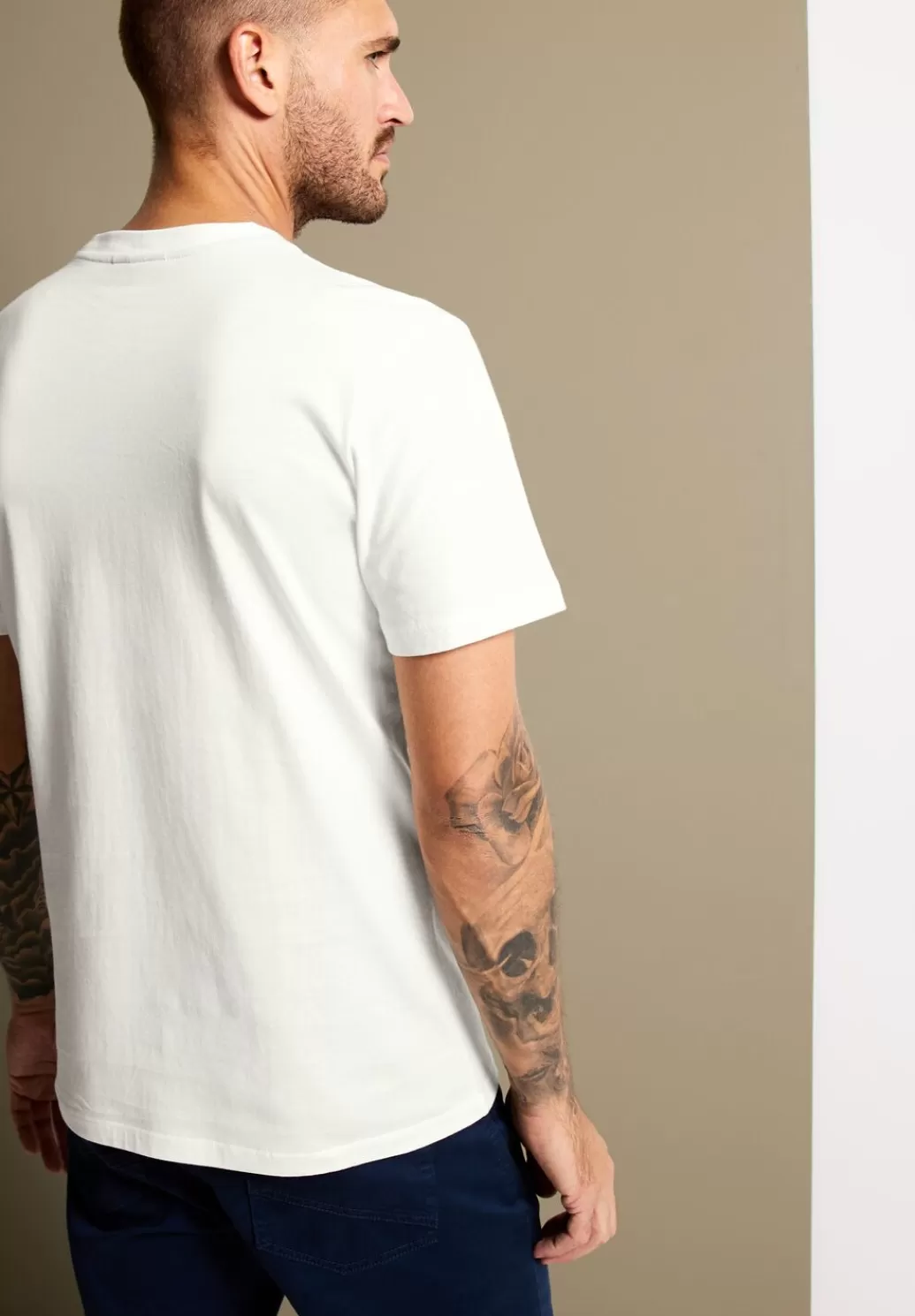 Street One Casual T-Shirt Mit Print^Herren T-Shirts & Polos