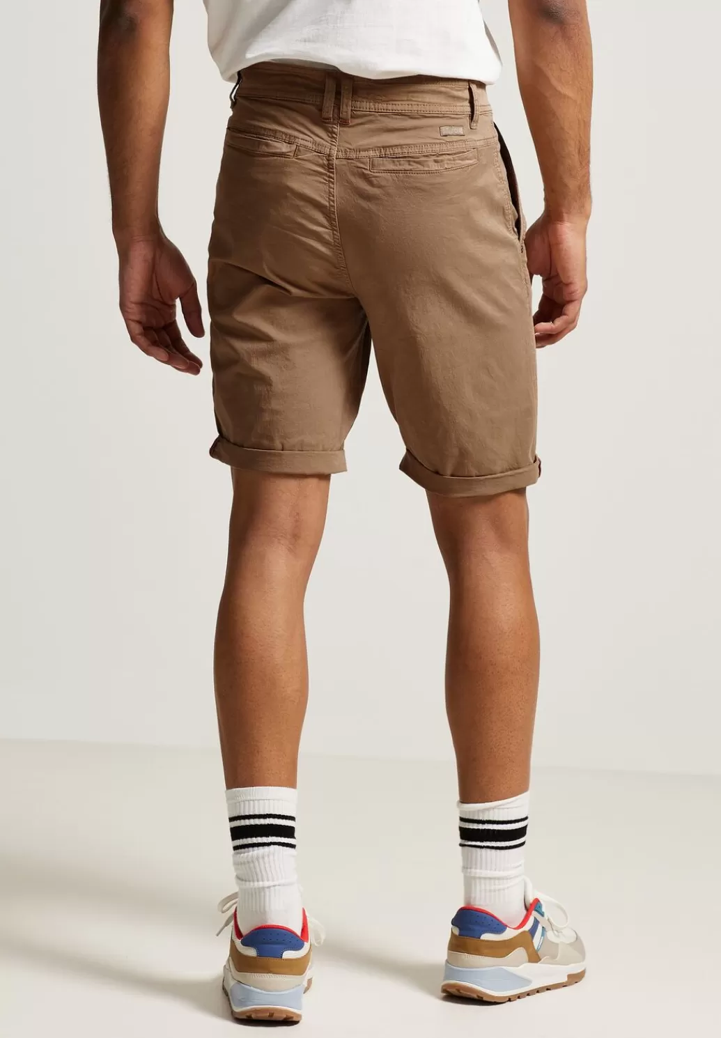 Street One Chino Shorts In Unifarbe^Herren Shorts & Bermudas