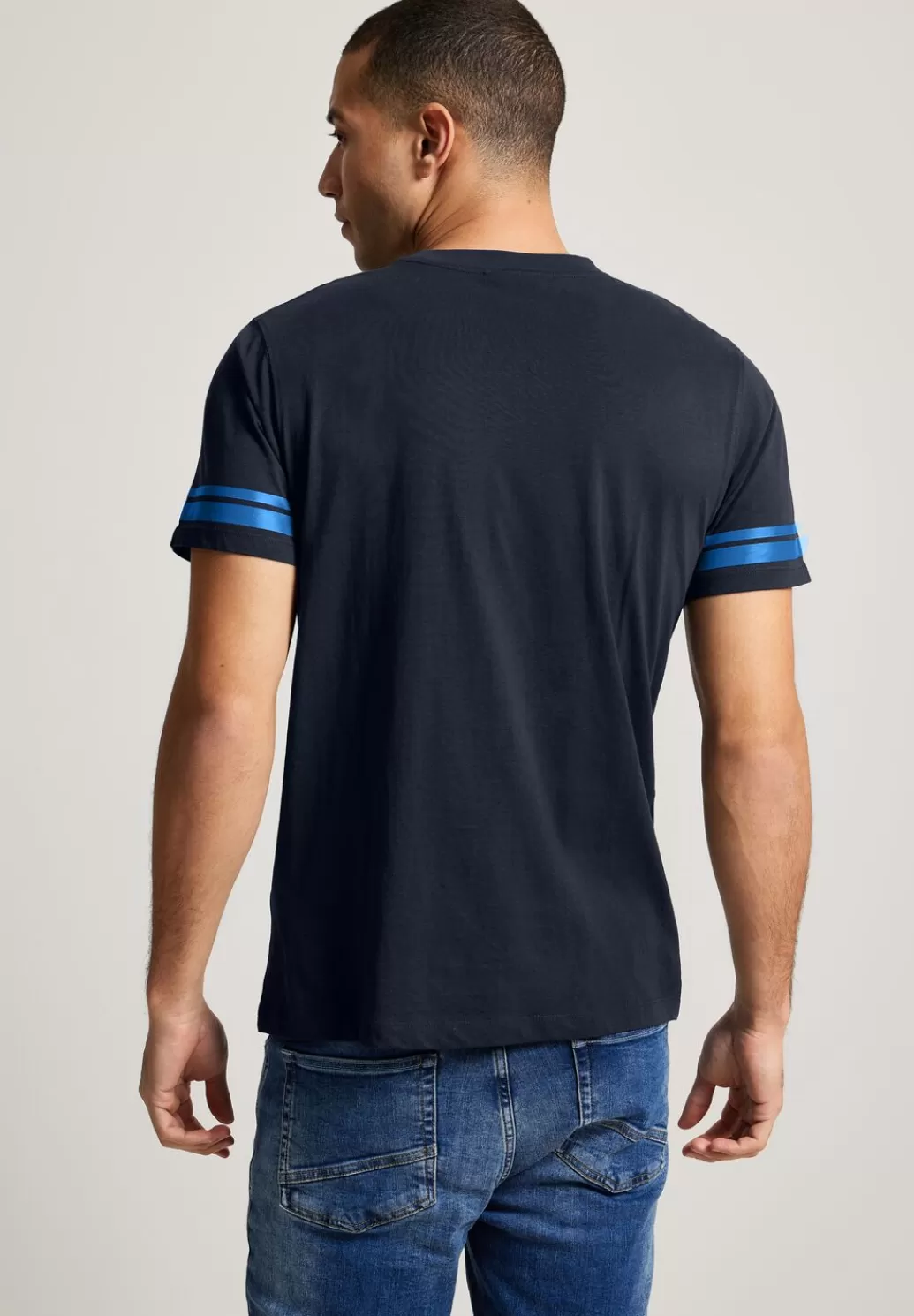 Street One College T-Shirt^Herren T-Shirts & Polos