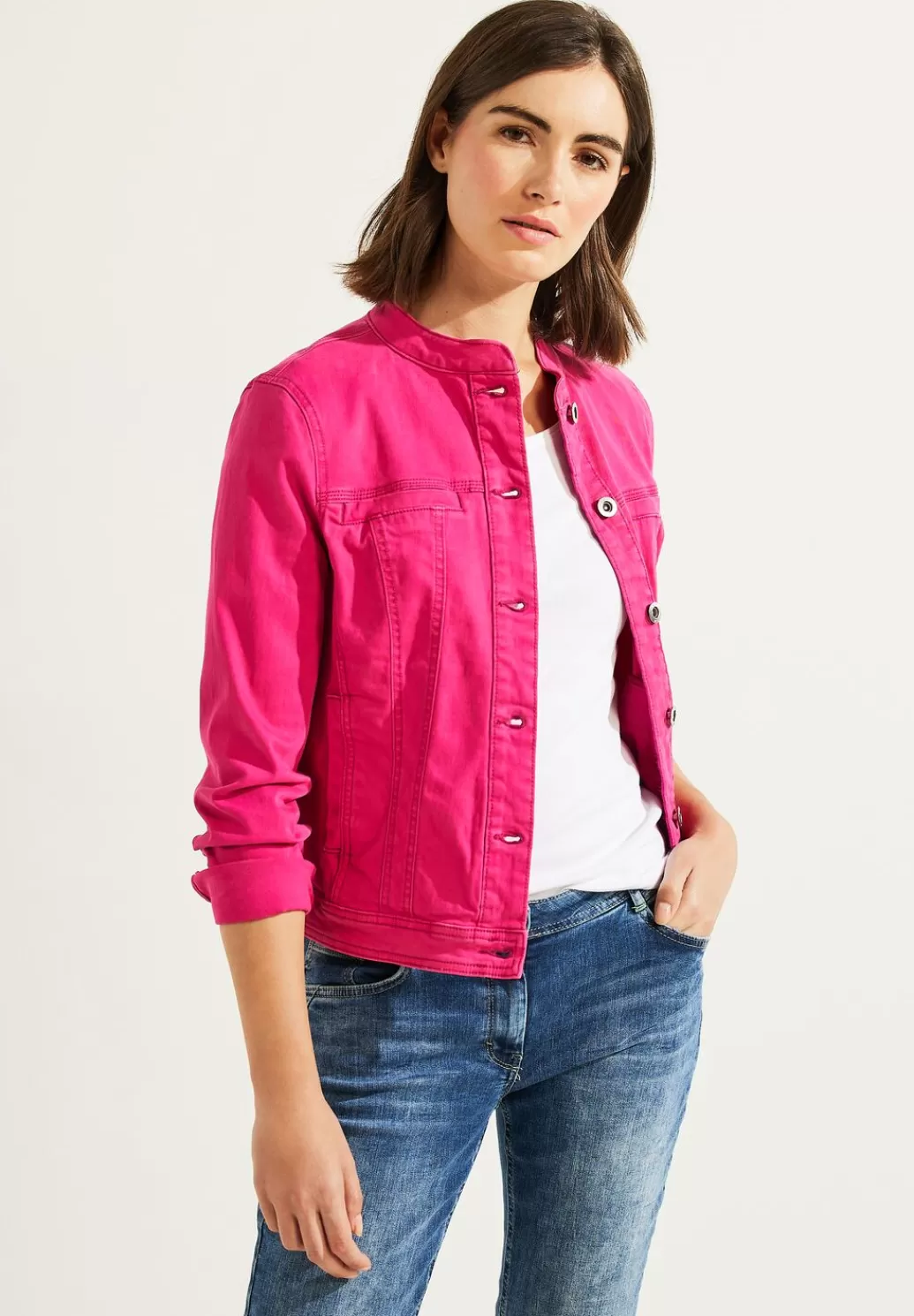 Street One Color Jeansjacke^Damen Jacken